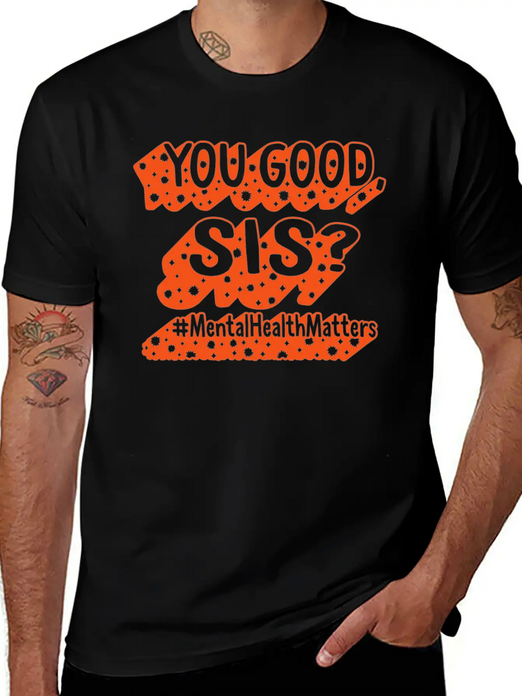 Mental Health Shirt, You Good Sis, Mental Health Unisex Casual T-Shirt – Clean Design For Daily Comfort