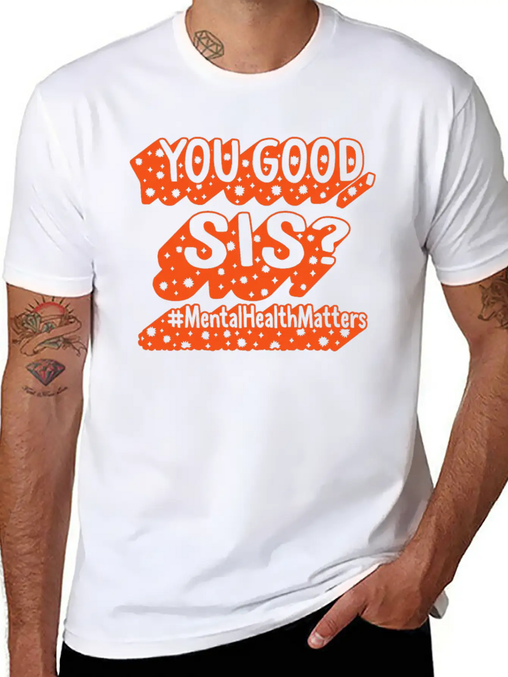 Mental Health Shirt, You Good Sis, Mental Health Unisex Casual T-Shirt – Clean Design For Daily Comfort