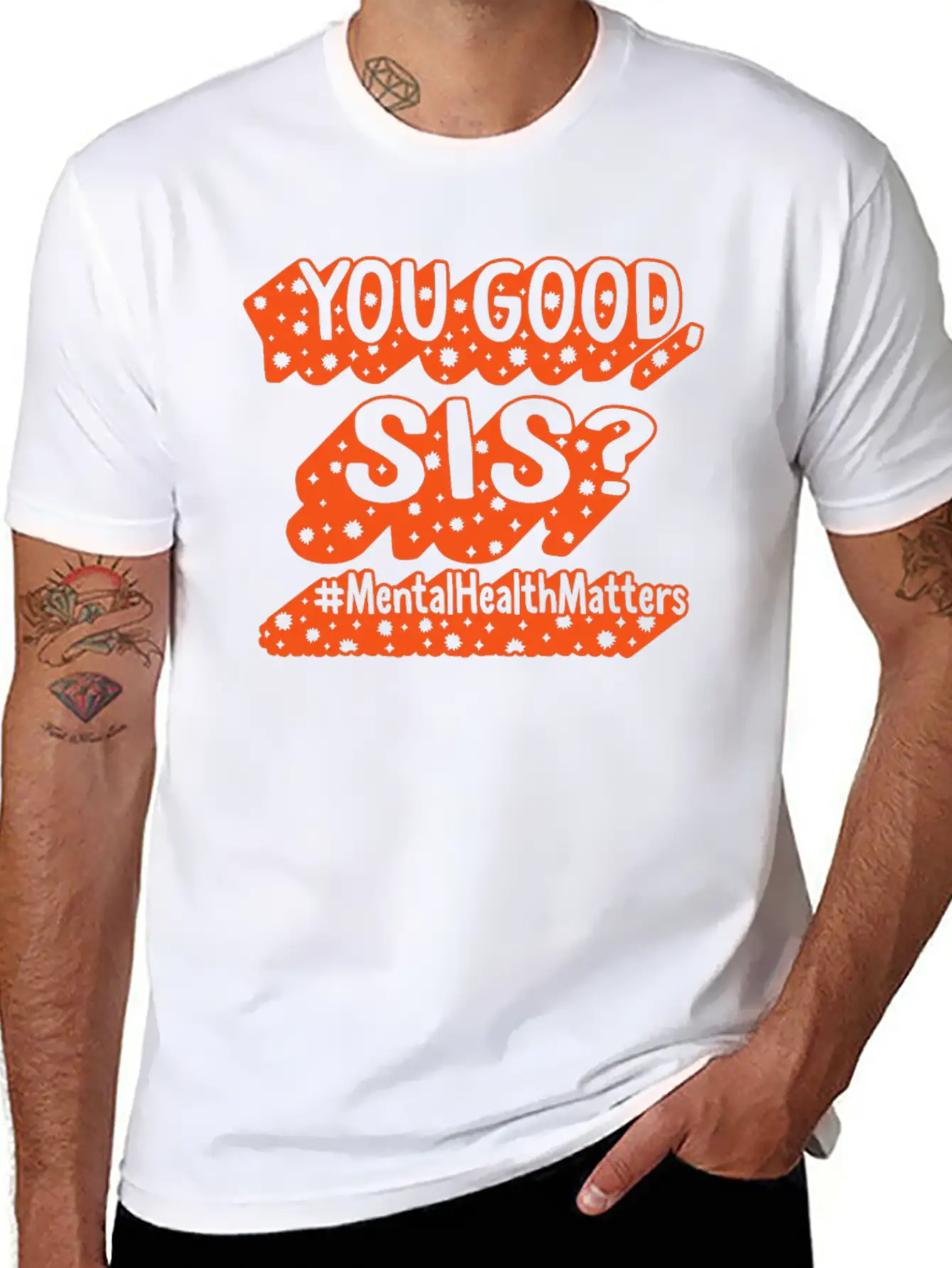 Mental Health Shirt, You Good Sis, Mental Health Unisex Casual T-Shirt – Clean Design For Daily Comfort