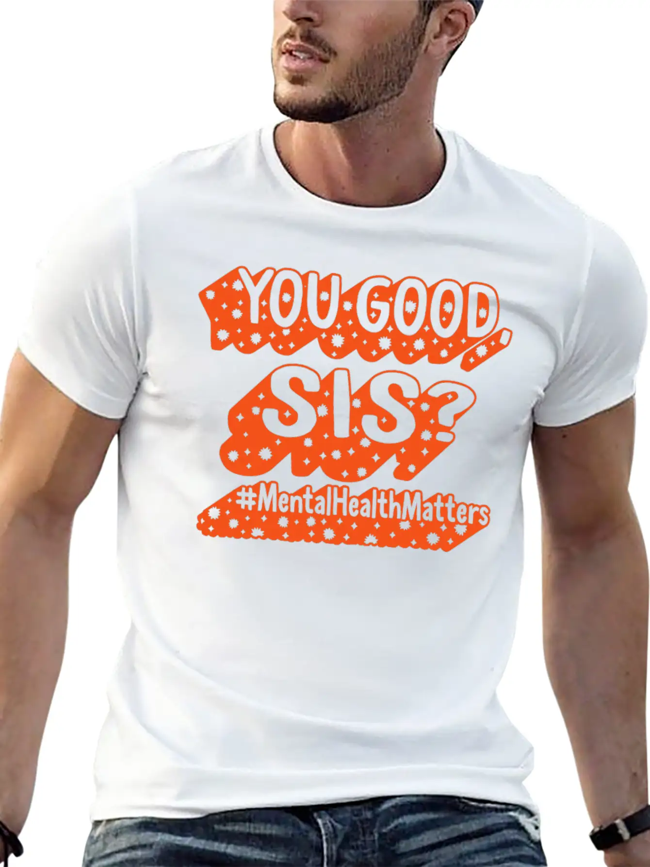 Mental Health Shirt, You Good Sis, Mental Health Unisex Casual T-Shirt – Clean Design For Daily Comfort