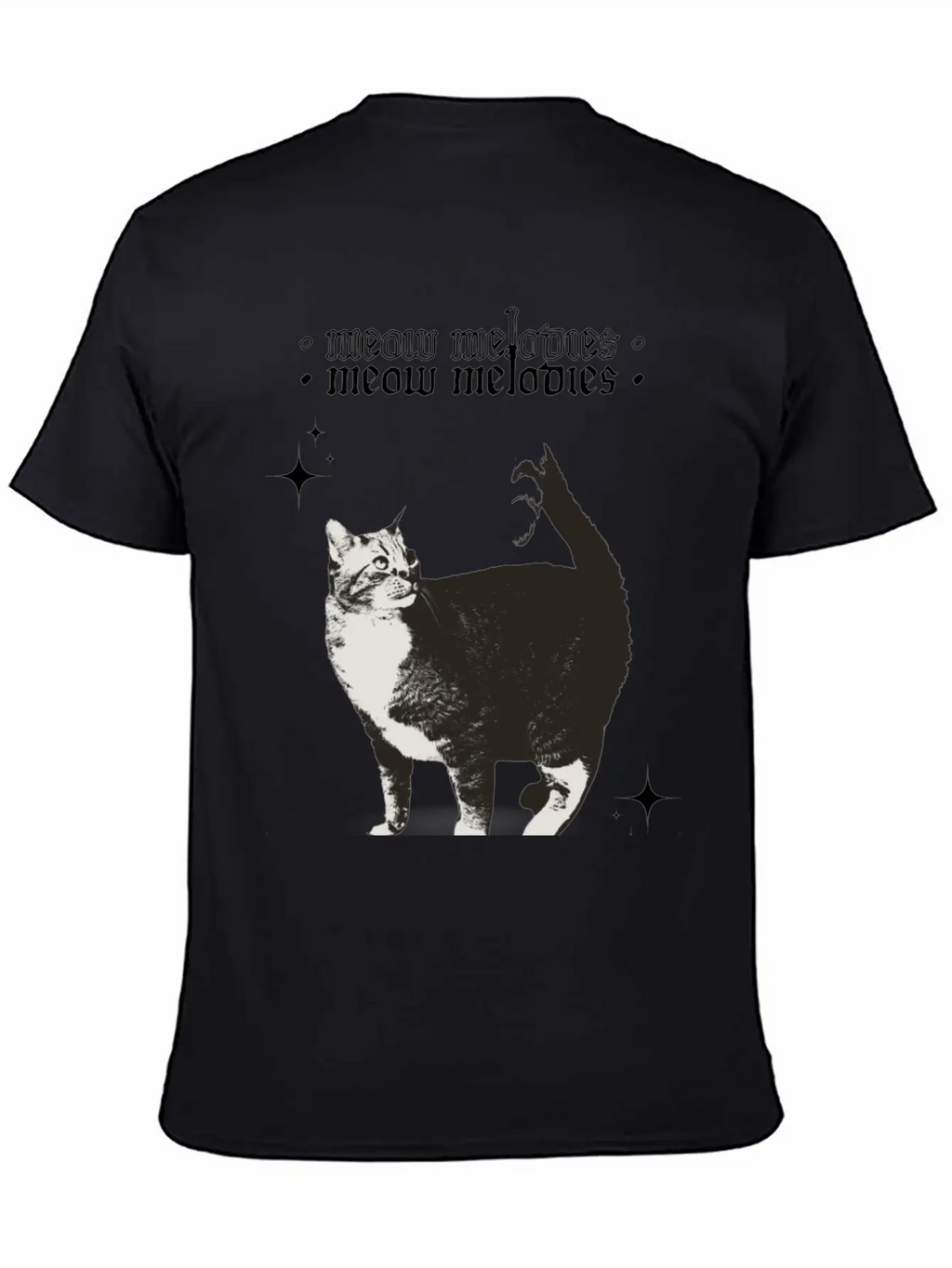 Meow Melodies Classic Cotton Tee – Unisex Comfort For Any Season