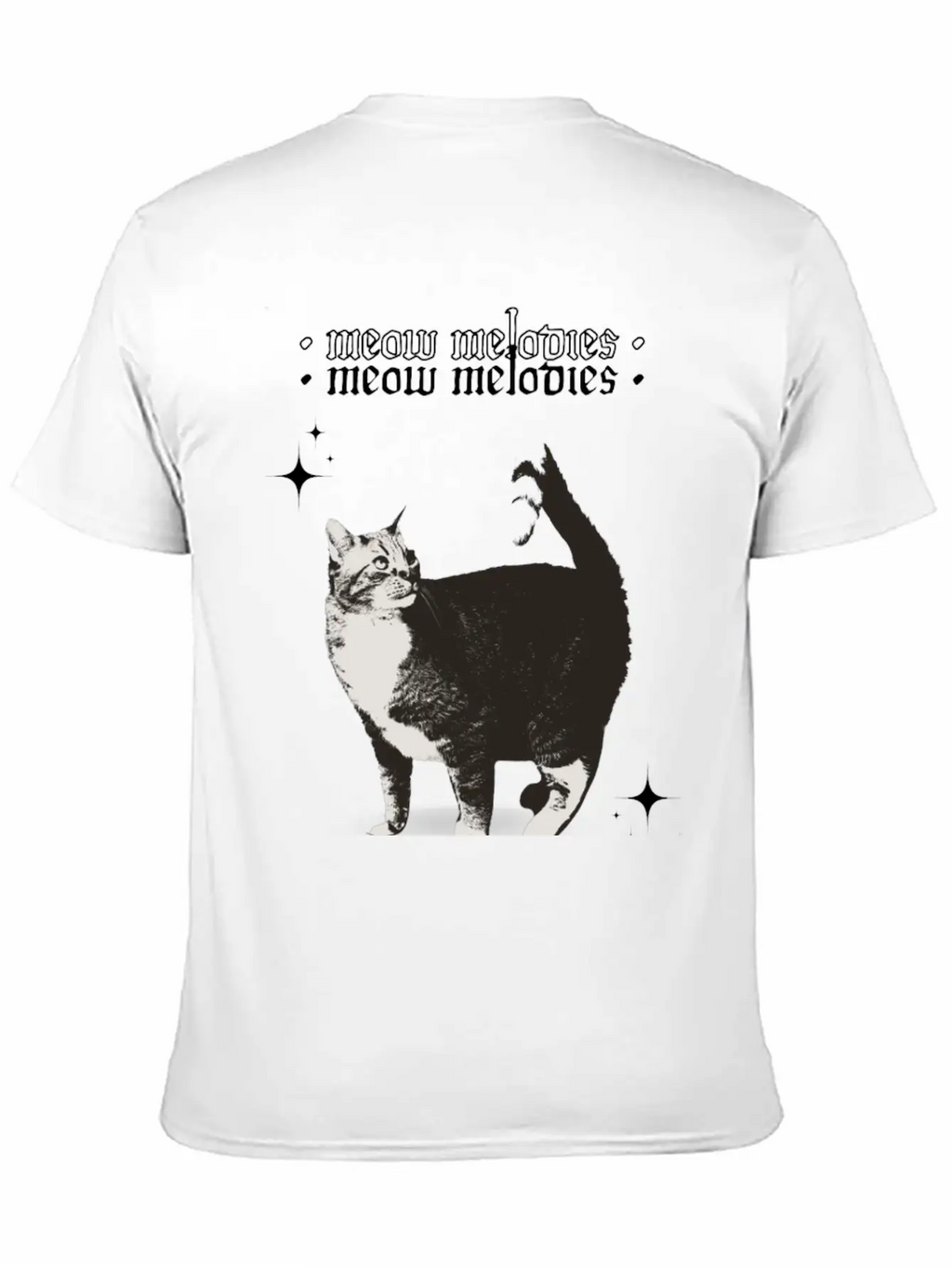 Meow Melodies Classic Cotton Tee – Unisex Comfort For Any Season