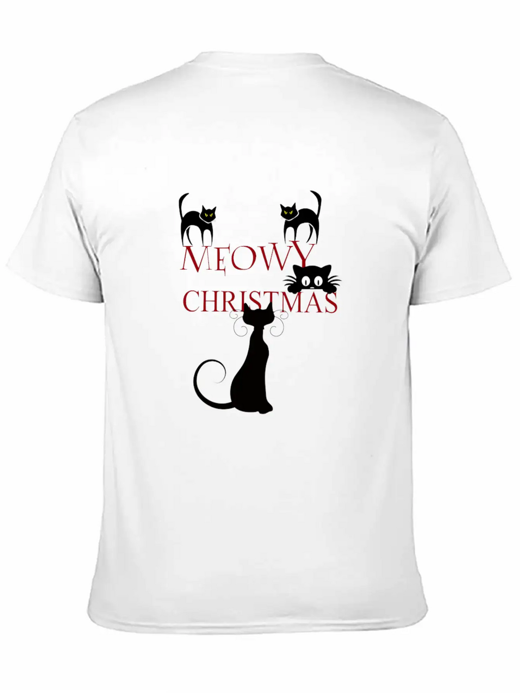 Meowy Christmas Merry Christmas Classic Cotton Tee – Unisex Comfort For Any Season