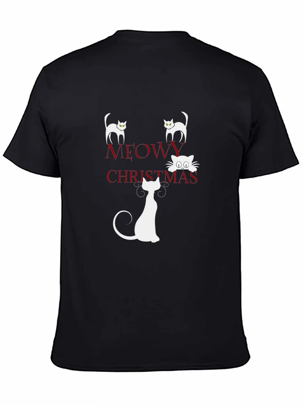 Meowy Christmas Merry Christmas Classic Cotton Tee – Unisex Comfort For Any Season