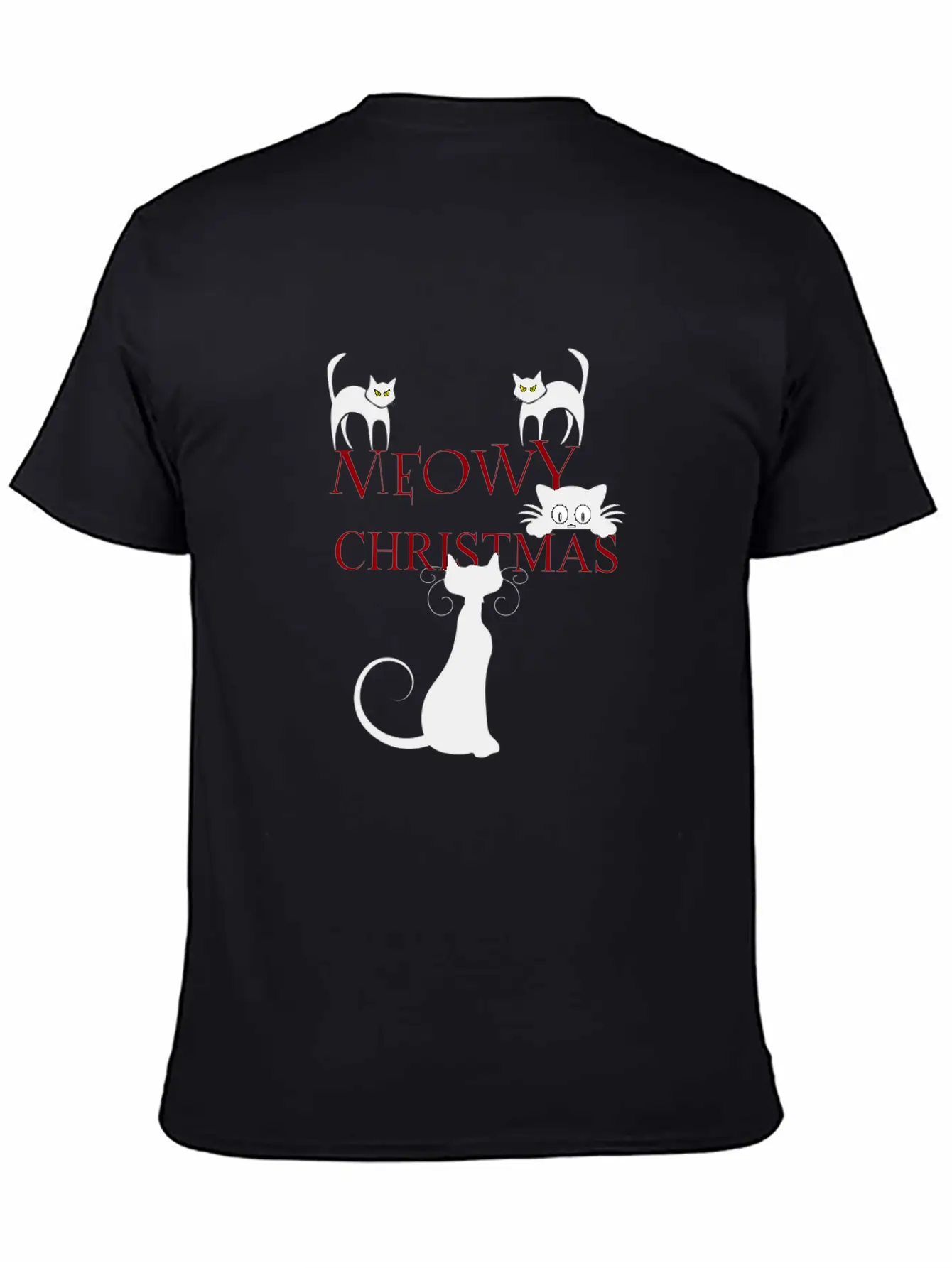 Meowy Christmas Merry Christmas Classic Cotton Tee – Unisex Comfort For Any Season