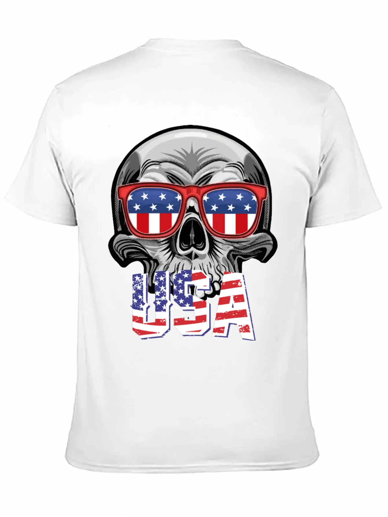 Merica - 4th Of July Patriotic - Merica Clothing - Stylish Everyday T-Shirt – Unisex Basic Cotton Tee
