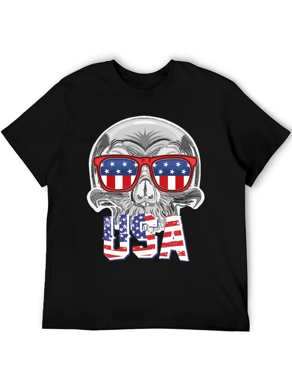 Merica - 4th Of July Patriotic - Merica Clothing - Stylish Everyday T-Shirt – Unisex Basic Cotton Tee