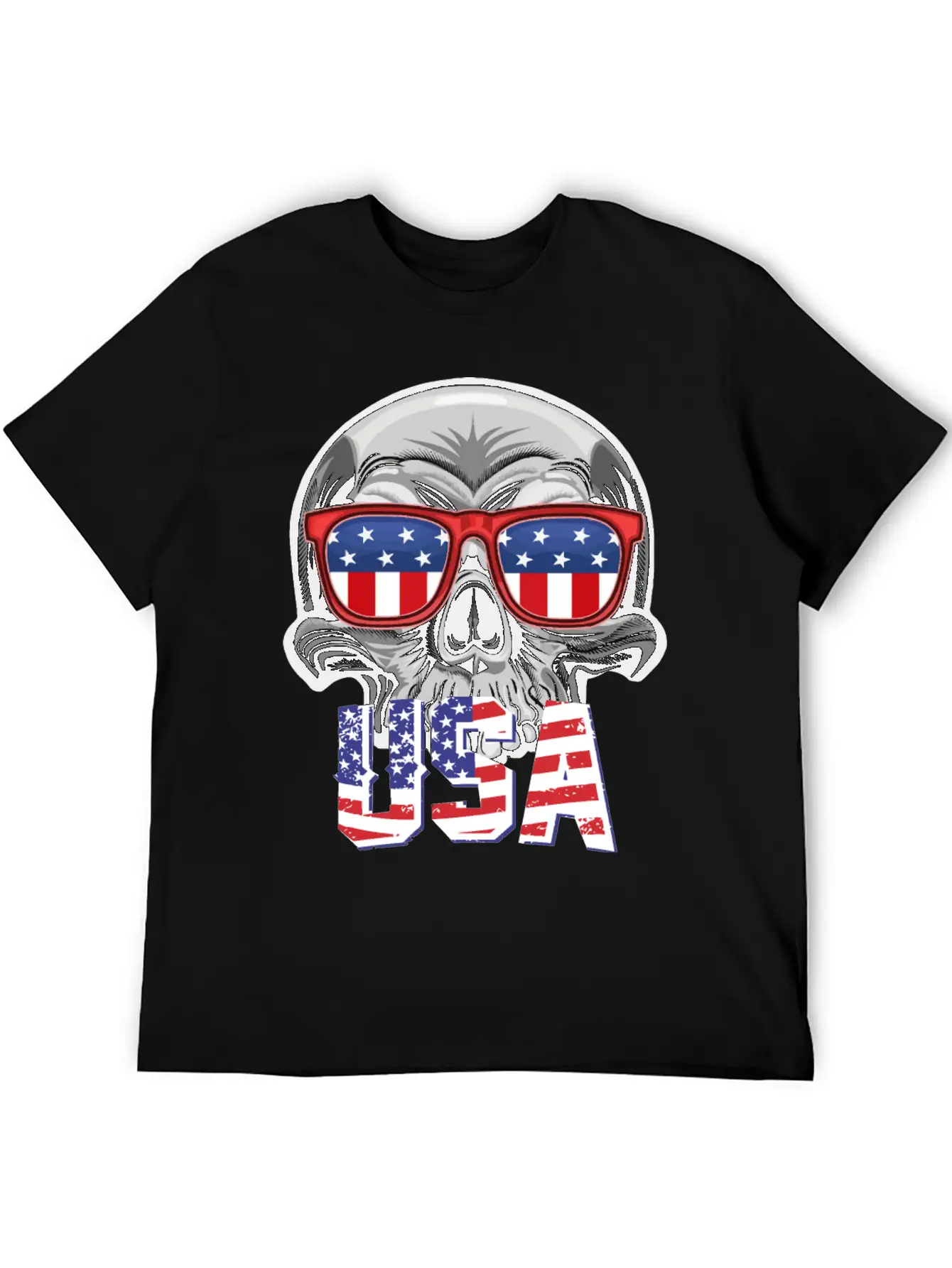 Merica - 4th Of July Patriotic - Merica Clothing - Stylish Everyday T-Shirt – Unisex Basic Cotton Tee