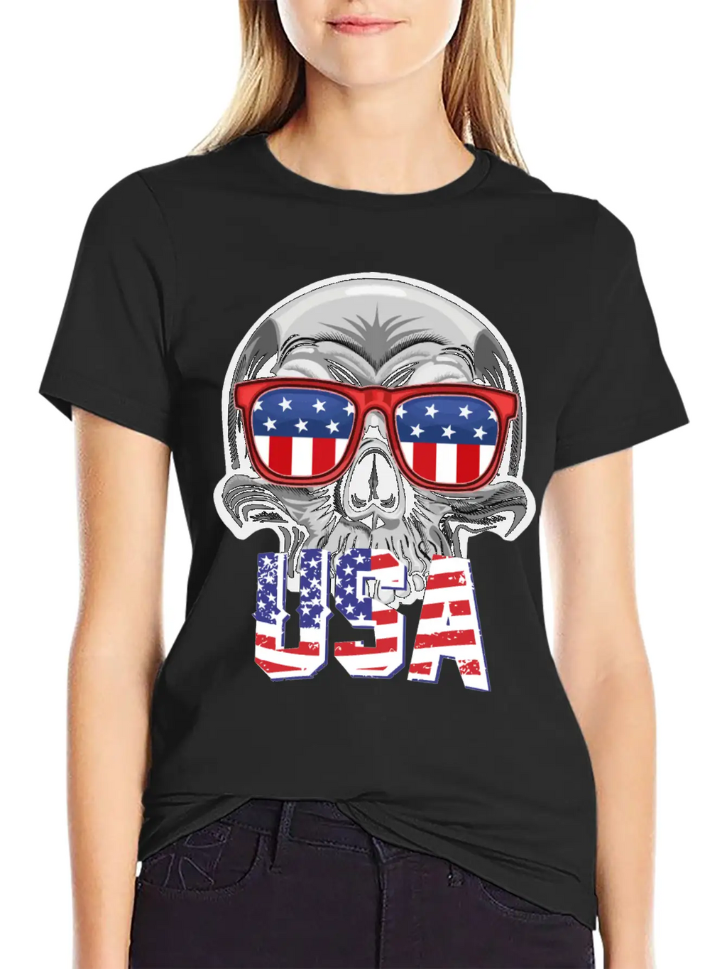 Merica - 4th Of July Patriotic - Merica Clothing - Stylish Everyday T-Shirt – Unisex Basic Cotton Tee