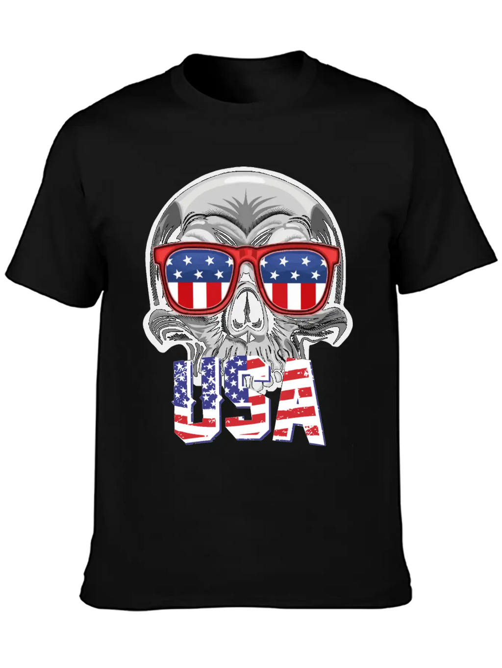 Merica - 4th Of July Patriotic - Merica Clothing - Stylish Everyday T-Shirt – Unisex Basic Cotton Tee