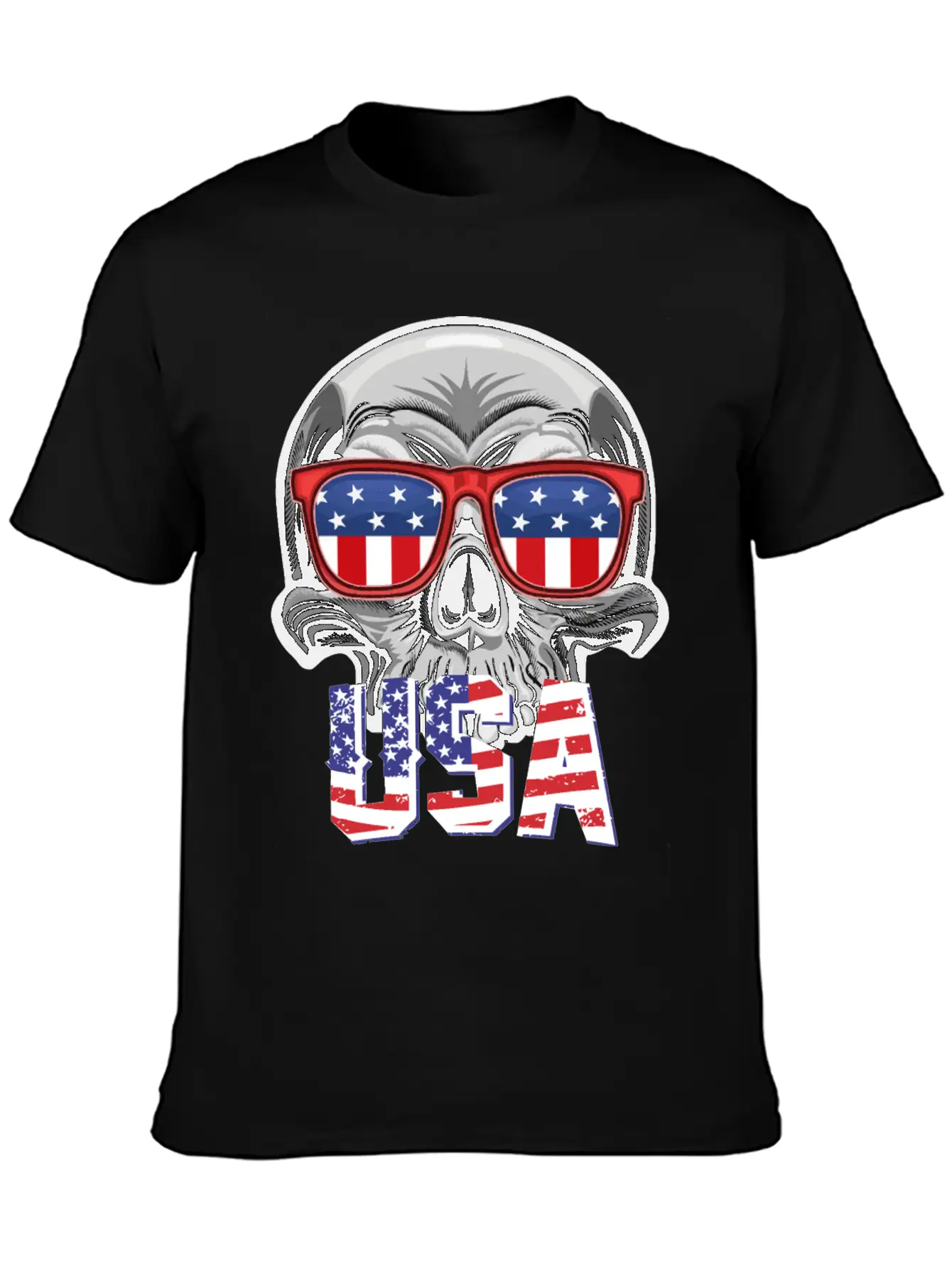 Merica - 4th Of July Patriotic - Merica Clothing - Stylish Everyday T-Shirt – Unisex Basic Cotton Tee