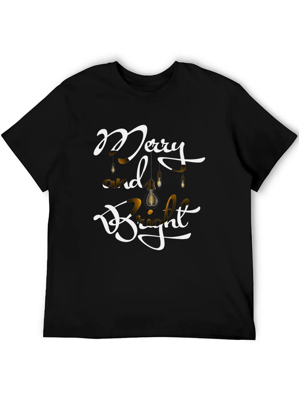 Merry And Bright Stylish Everyday T-Shirt – Unisex Basic Cotton Tee