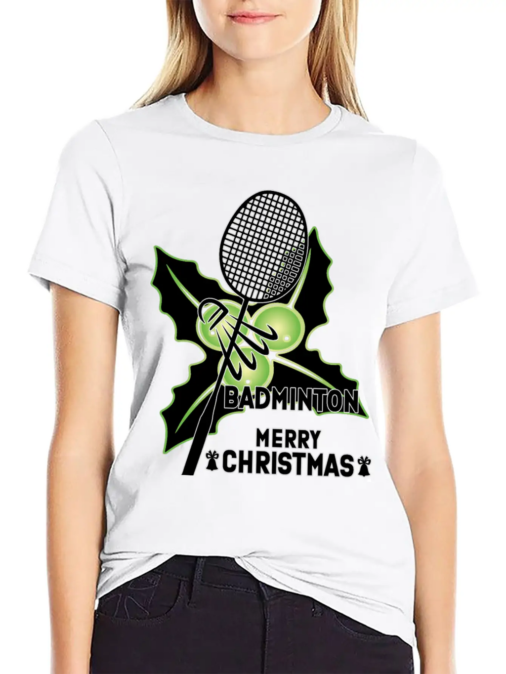 Merry Chrismas- Badminton Classic Cotton Tee – Unisex Comfort For Any Season