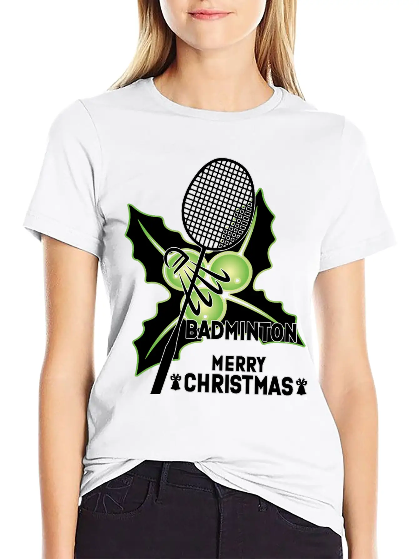 Merry Chrismas- Badminton Classic Cotton Tee – Unisex Comfort For Any Season