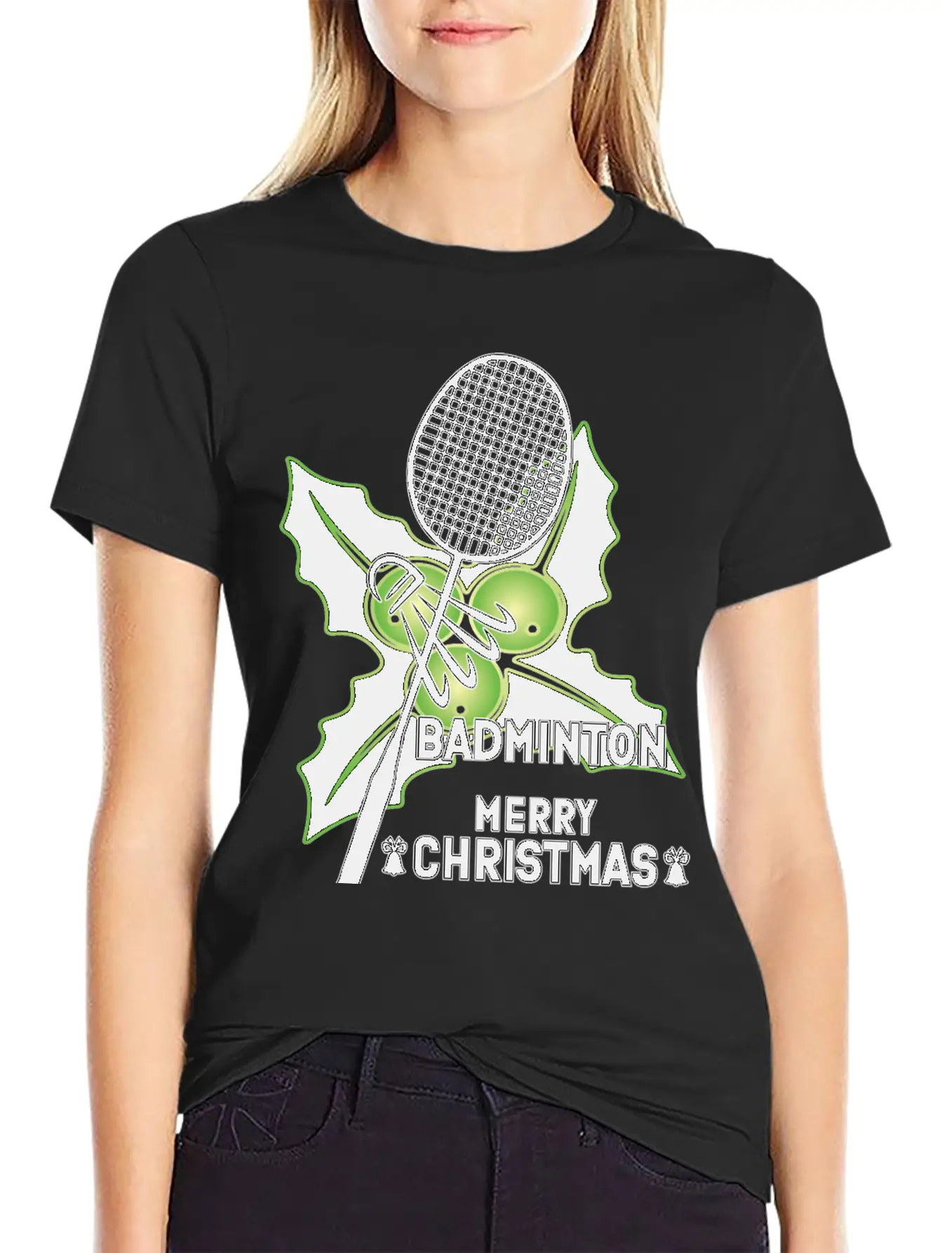 Merry Chrismas- Badminton Classic Cotton Tee – Unisex Comfort For Any Season