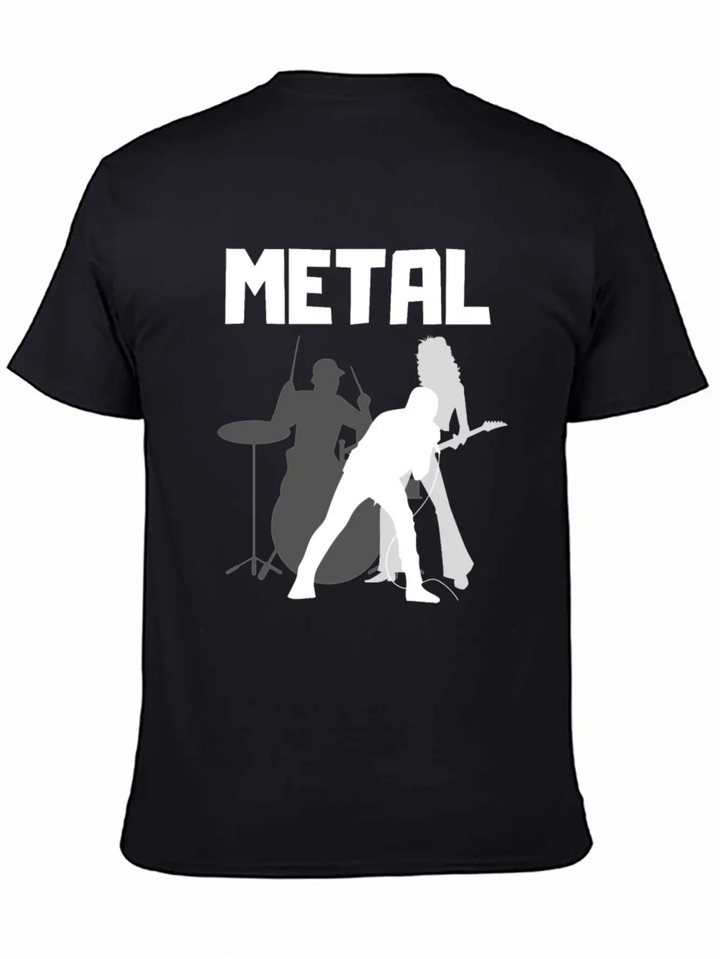 Metal Band Basic Graphic T-Shirt – Daily Comfort In Soft Cotton