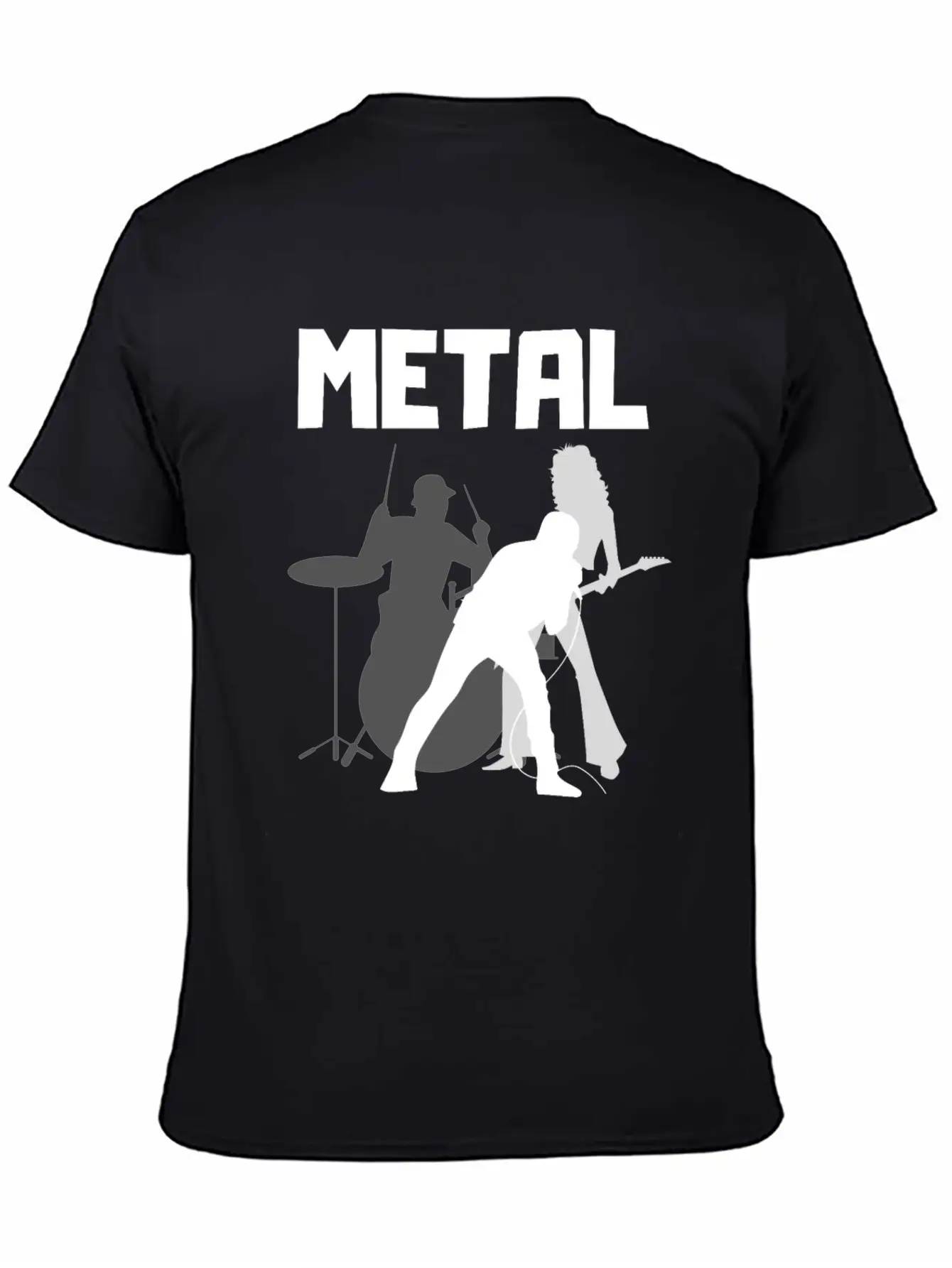 Metal Band Basic Graphic T-Shirt – Daily Comfort In Soft Cotton