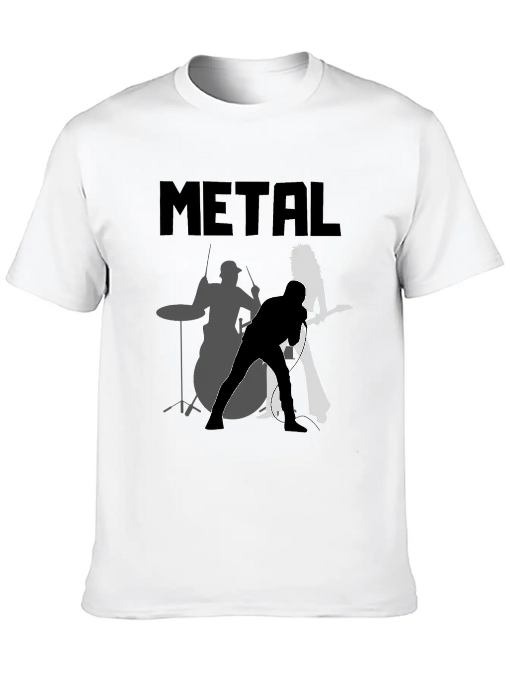 Metal Band Basic Graphic T-Shirt – Daily Comfort In Soft Cotton