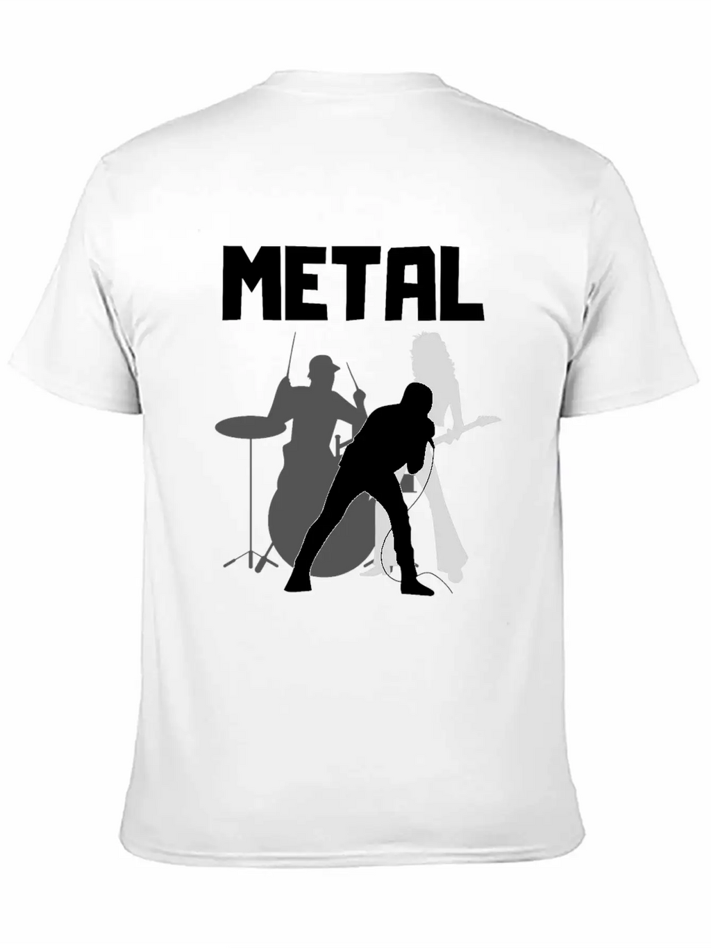 Metal Band Basic Graphic T-Shirt – Daily Comfort In Soft Cotton