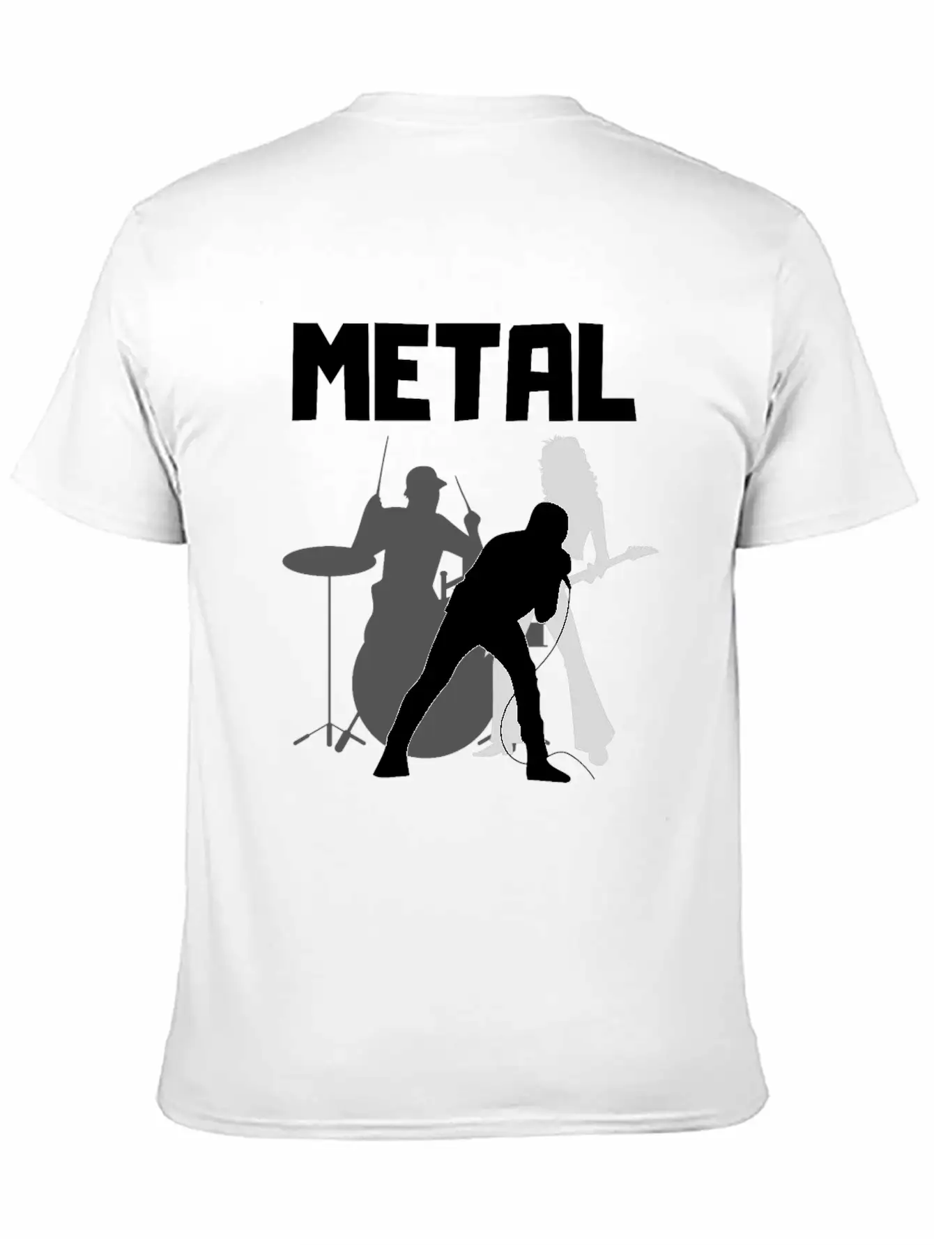 Metal Band Basic Graphic T-Shirt – Daily Comfort In Soft Cotton