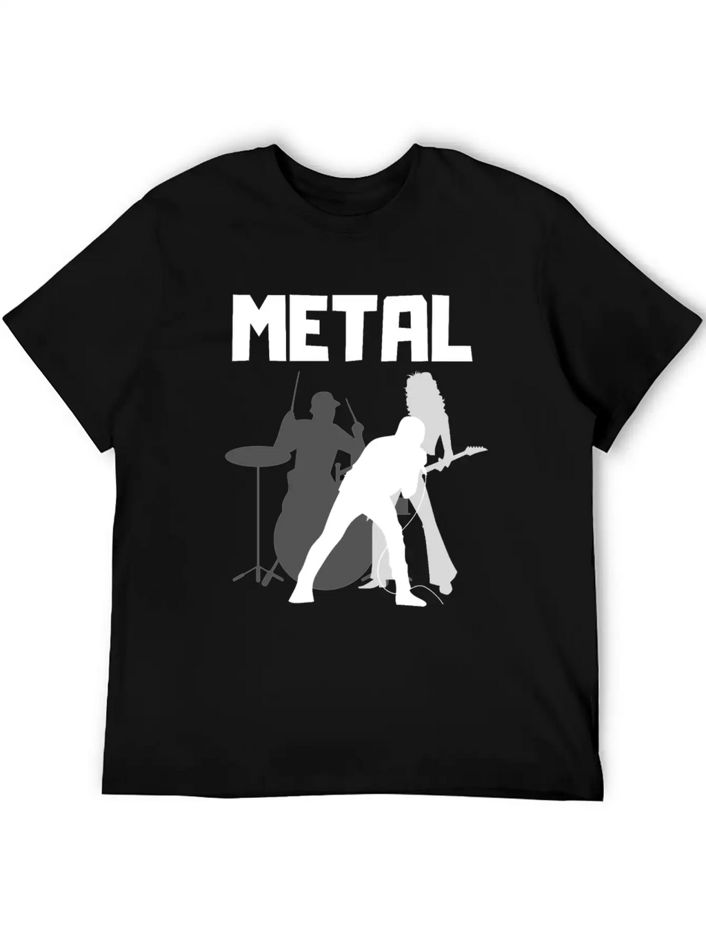 Metal Band Basic Graphic T-Shirt – Daily Comfort In Soft Cotton