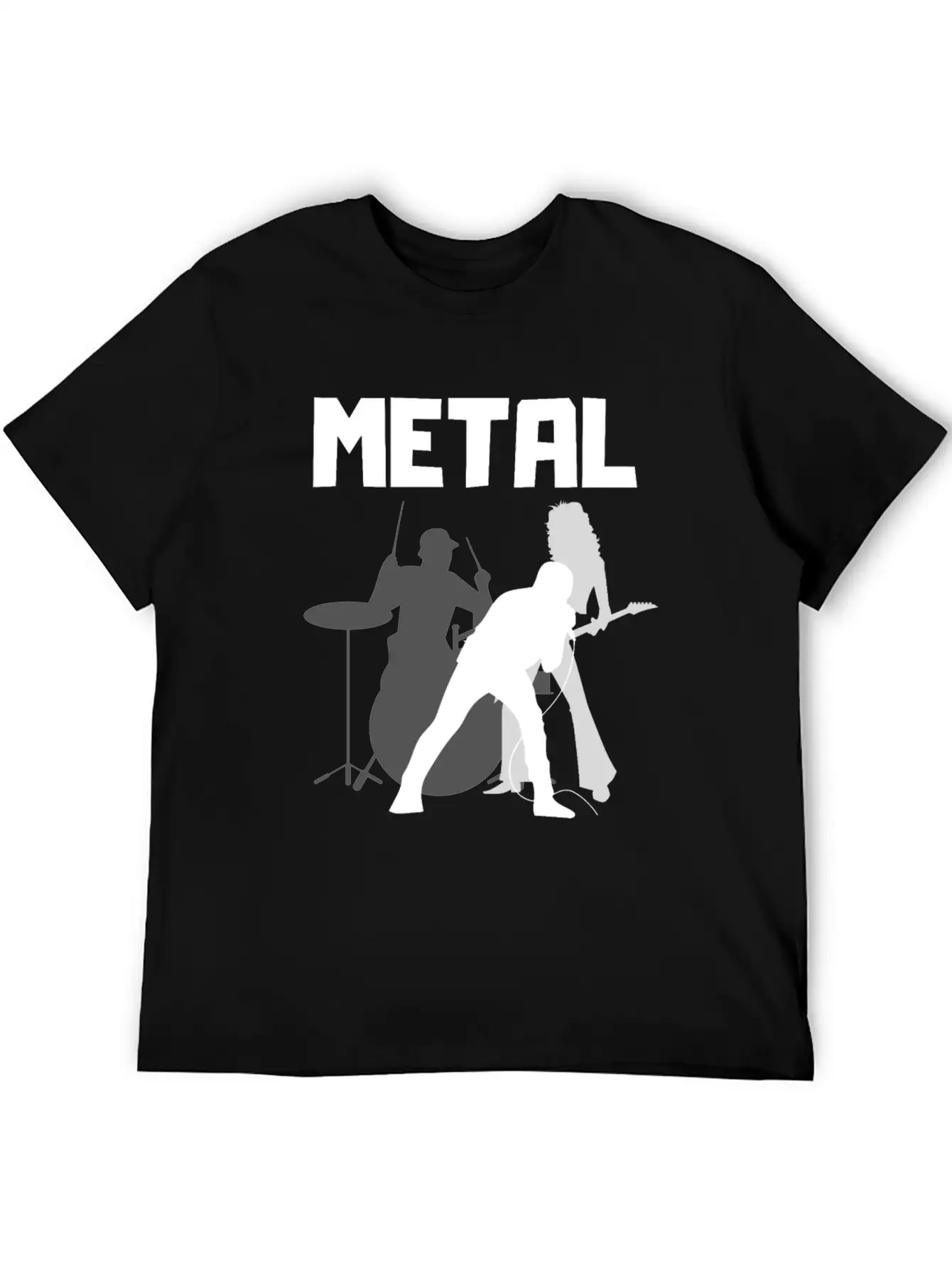 Metal Band Basic Graphic T-Shirt – Daily Comfort In Soft Cotton
