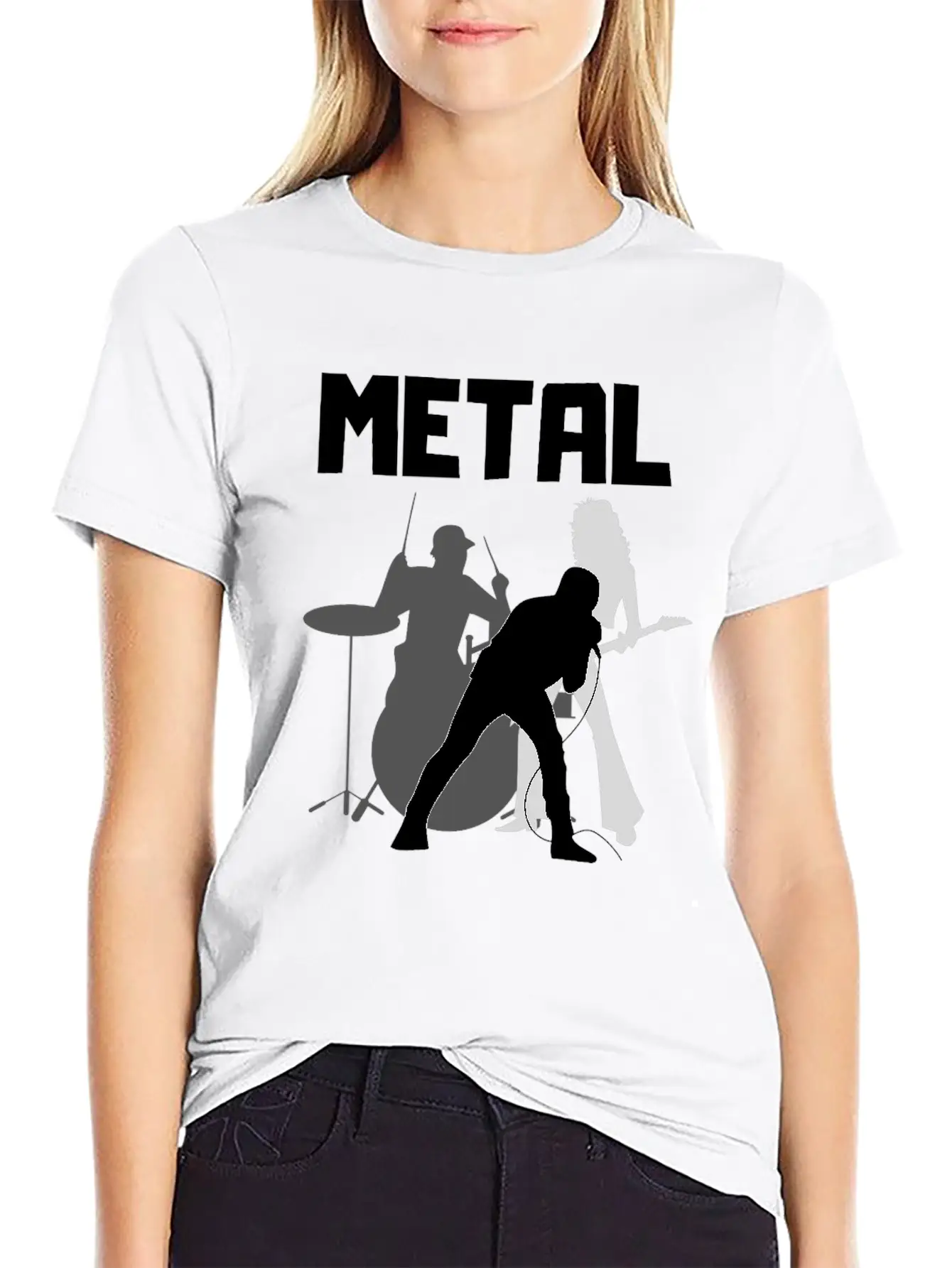 Metal Band Basic Graphic T-Shirt – Daily Comfort In Soft Cotton