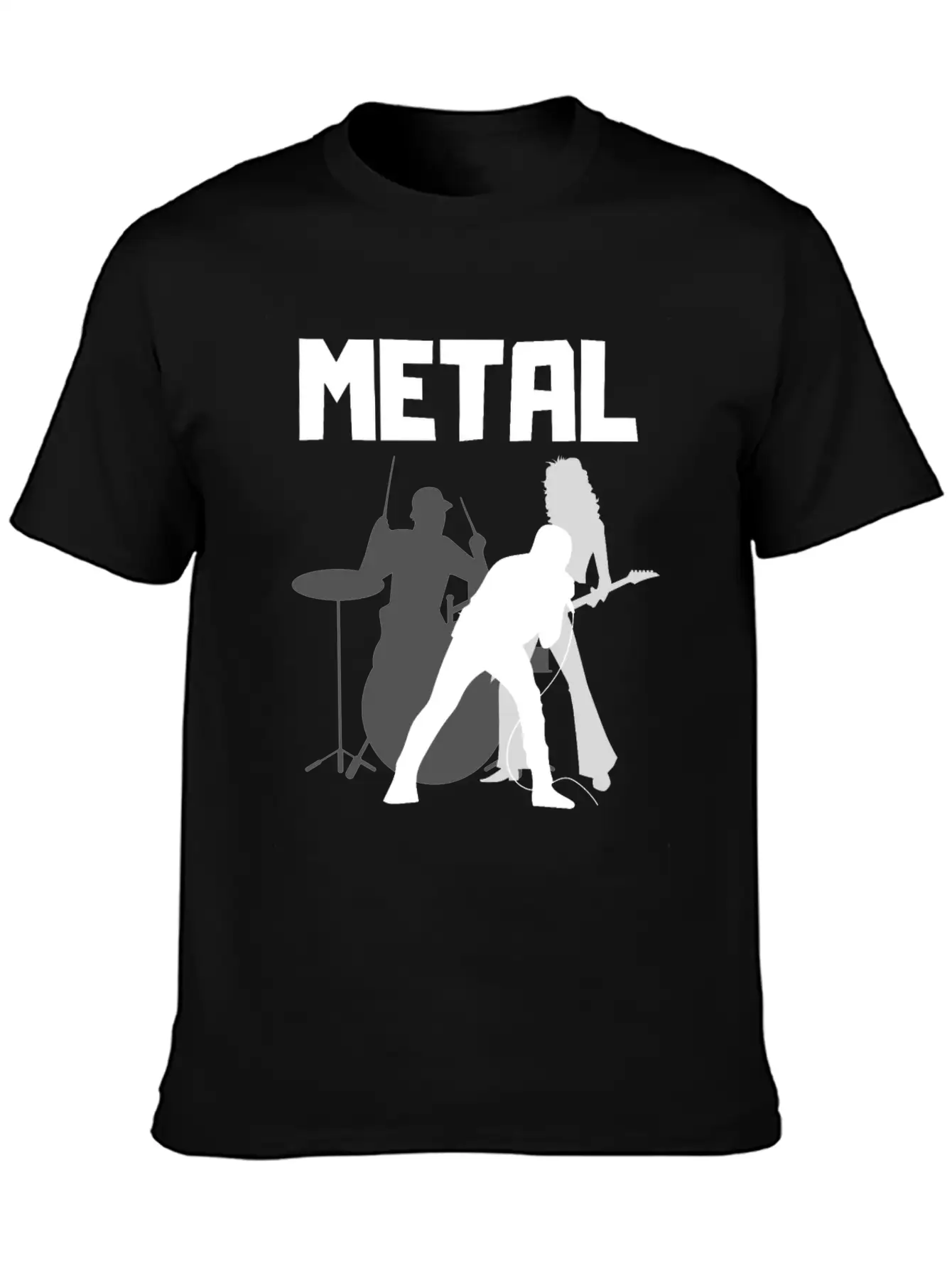 Metal Band Basic Graphic T-Shirt – Daily Comfort In Soft Cotton
