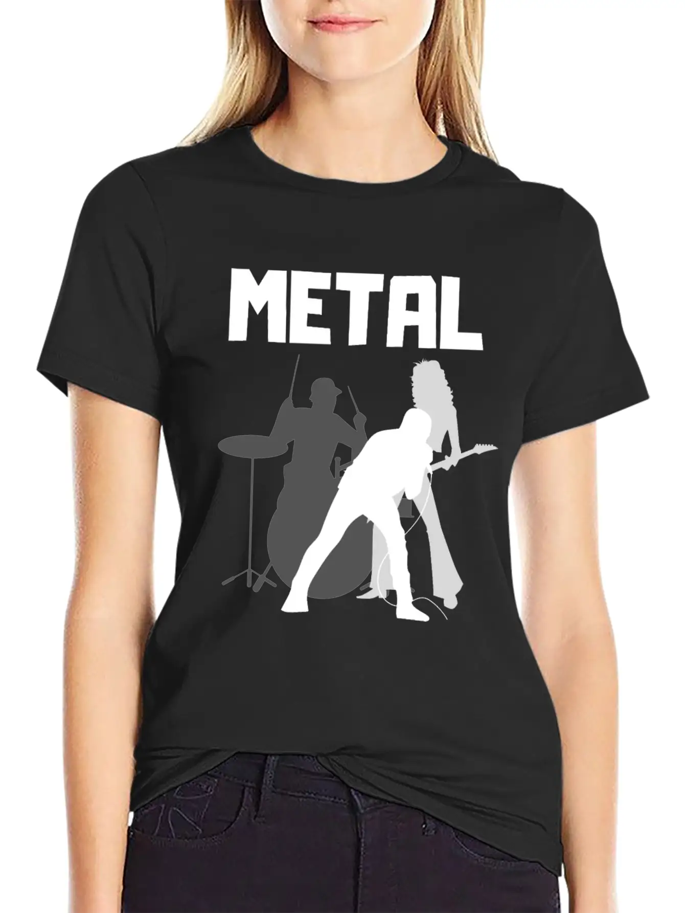 Metal Band Basic Graphic T-Shirt – Daily Comfort In Soft Cotton