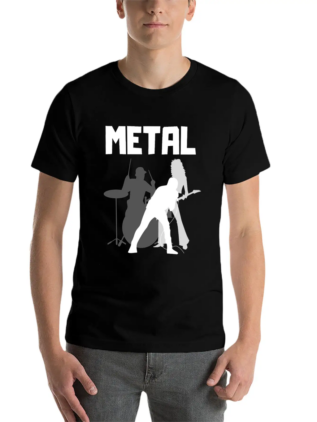 Metal Band Basic Graphic T-Shirt – Daily Comfort In Soft Cotton