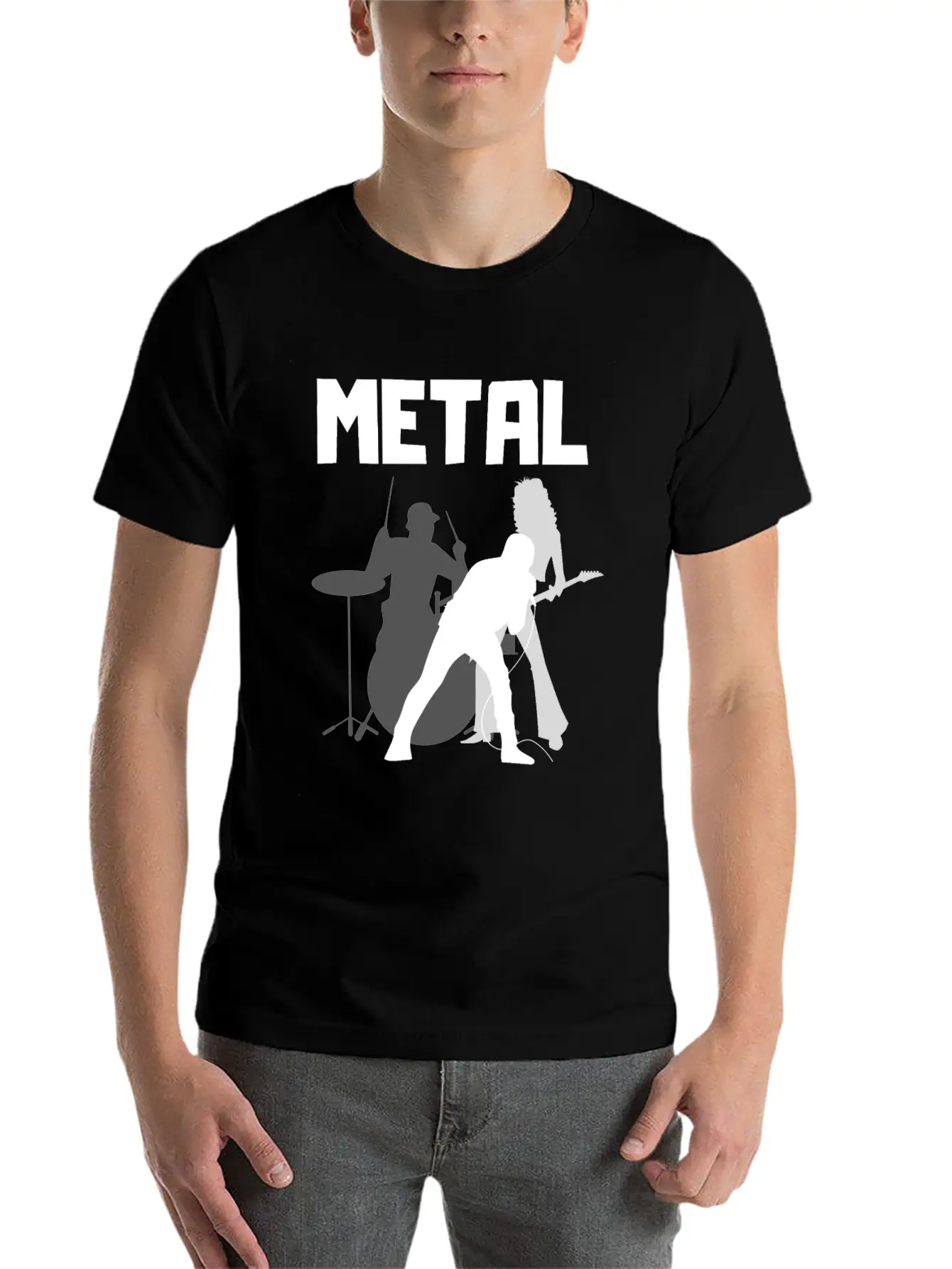 Metal Band Basic Graphic T-Shirt – Daily Comfort In Soft Cotton
