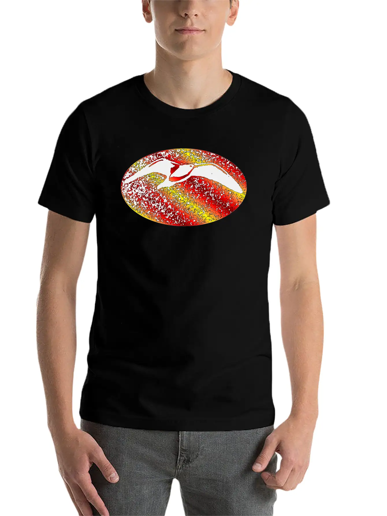 Metal Bird Sunset Stylish Everyday T-Shirt – Unisex Basic Cotton Tee