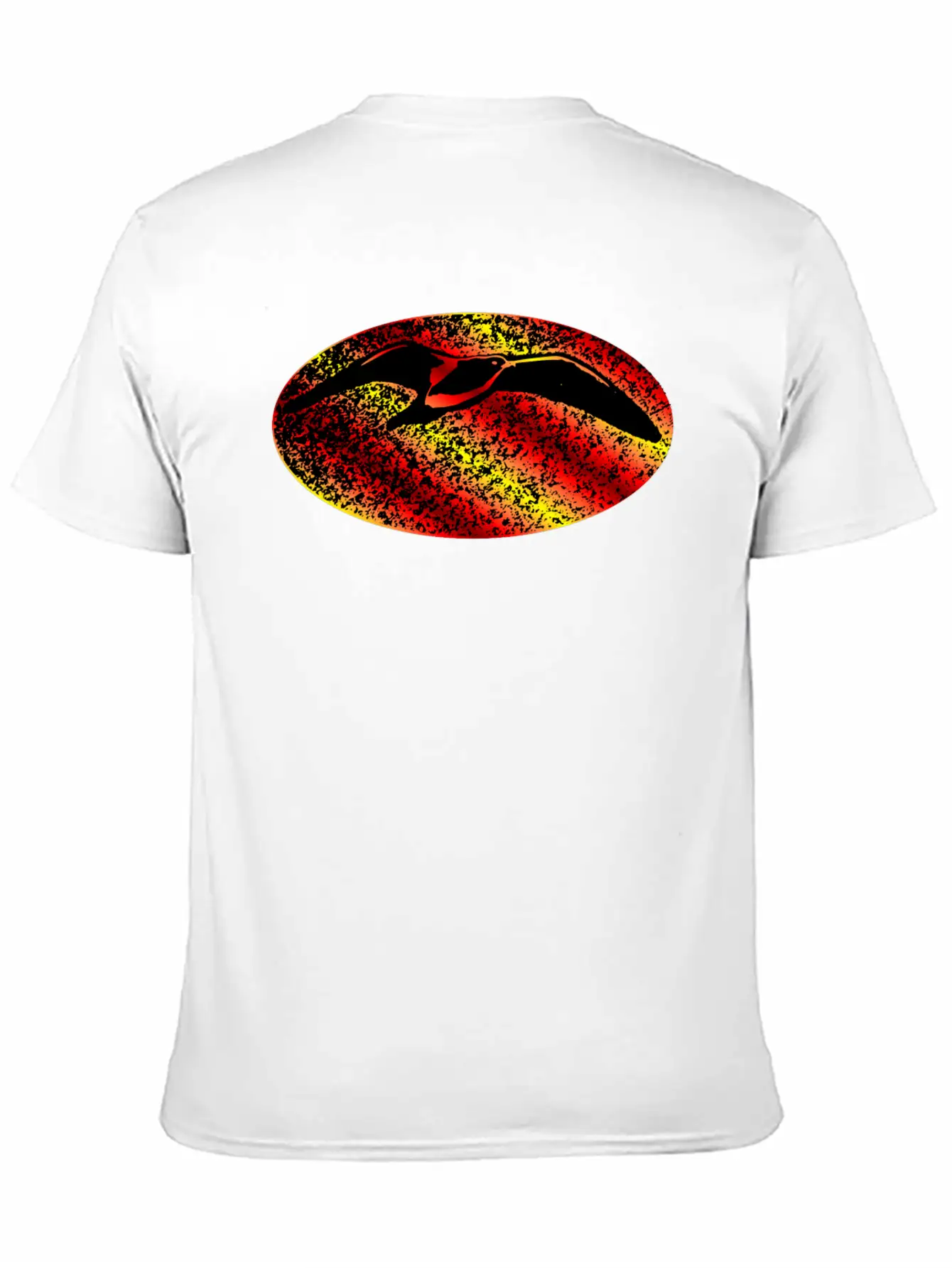 Metal Bird Sunset Stylish Everyday T-Shirt – Unisex Basic Cotton Tee