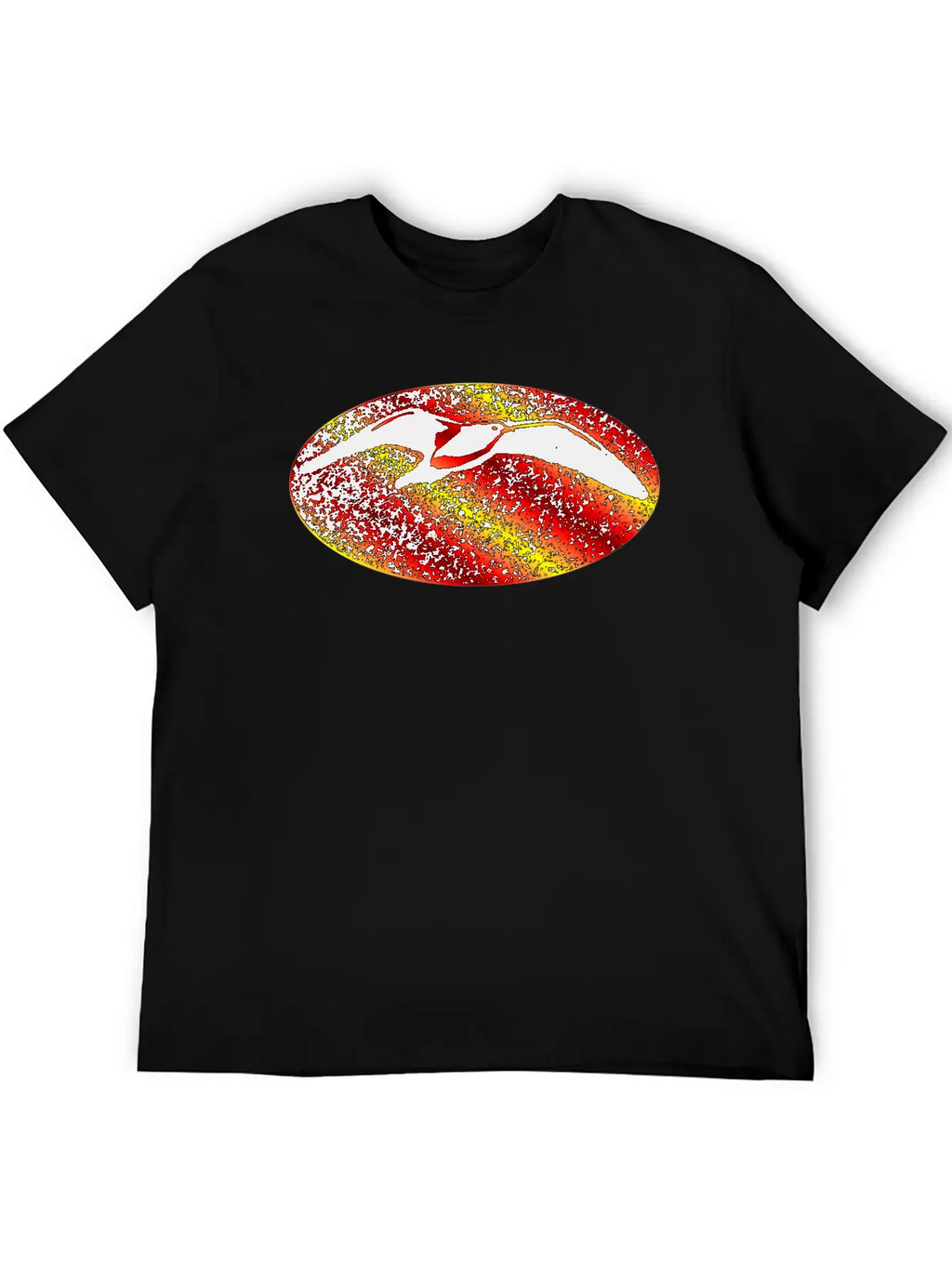 Metal Bird Sunset Stylish Everyday T-Shirt – Unisex Basic Cotton Tee