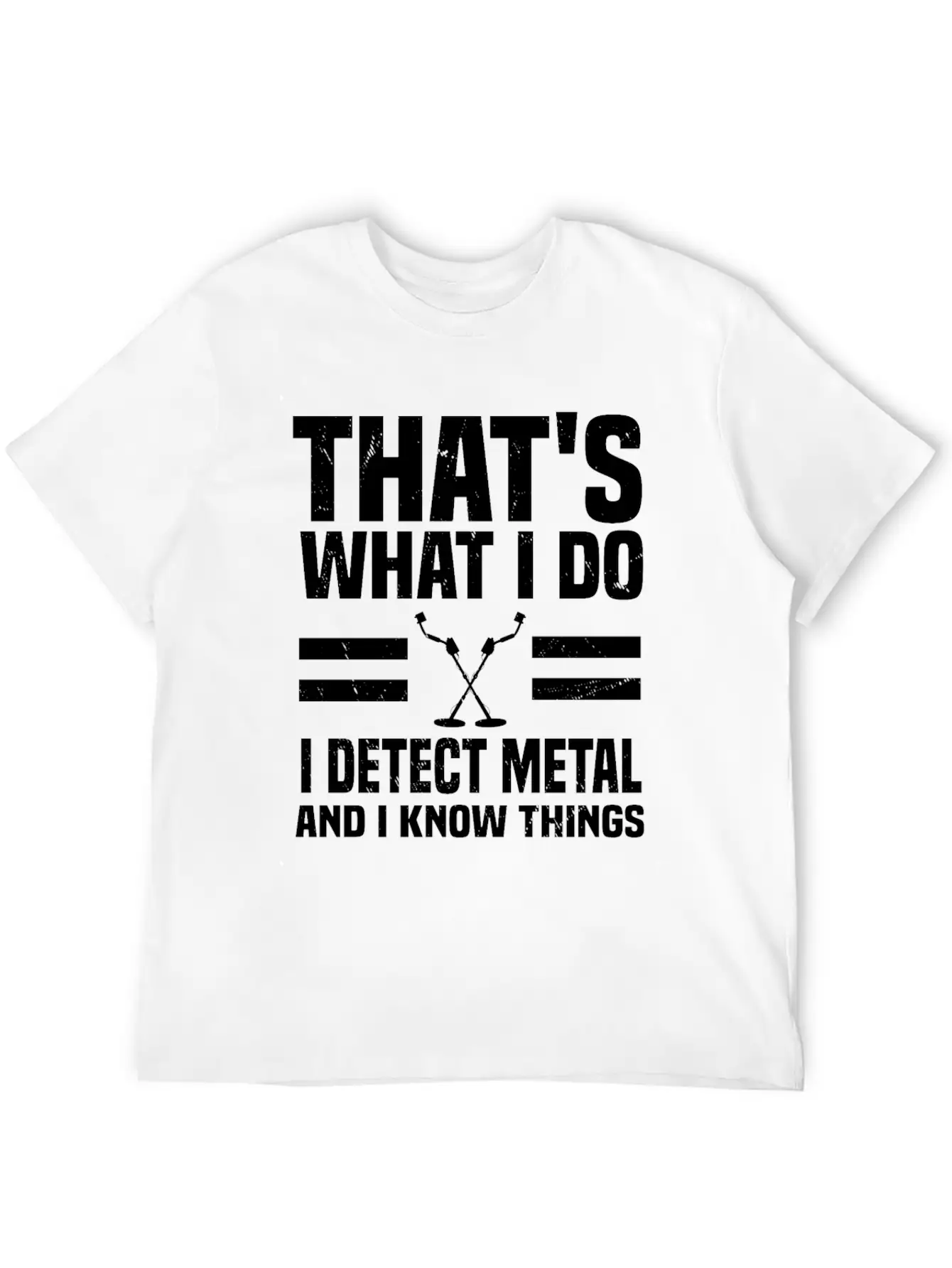 Metal Detecting Basic Graphic T-Shirt – Daily Comfort In Soft Cotton