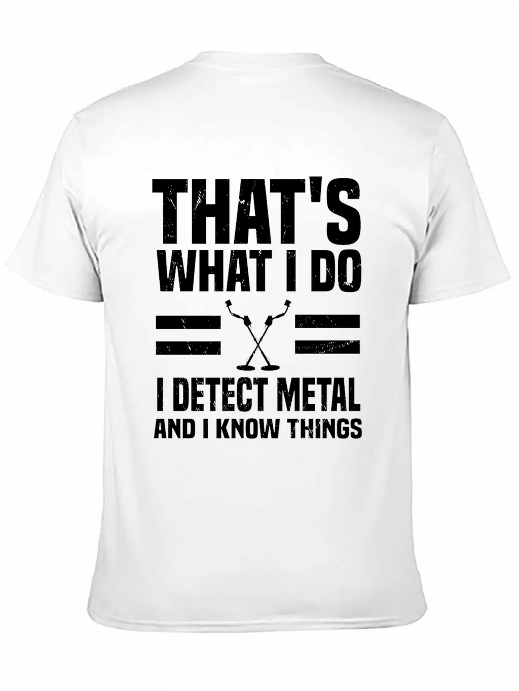 Metal Detecting Basic Graphic T-Shirt – Daily Comfort In Soft Cotton