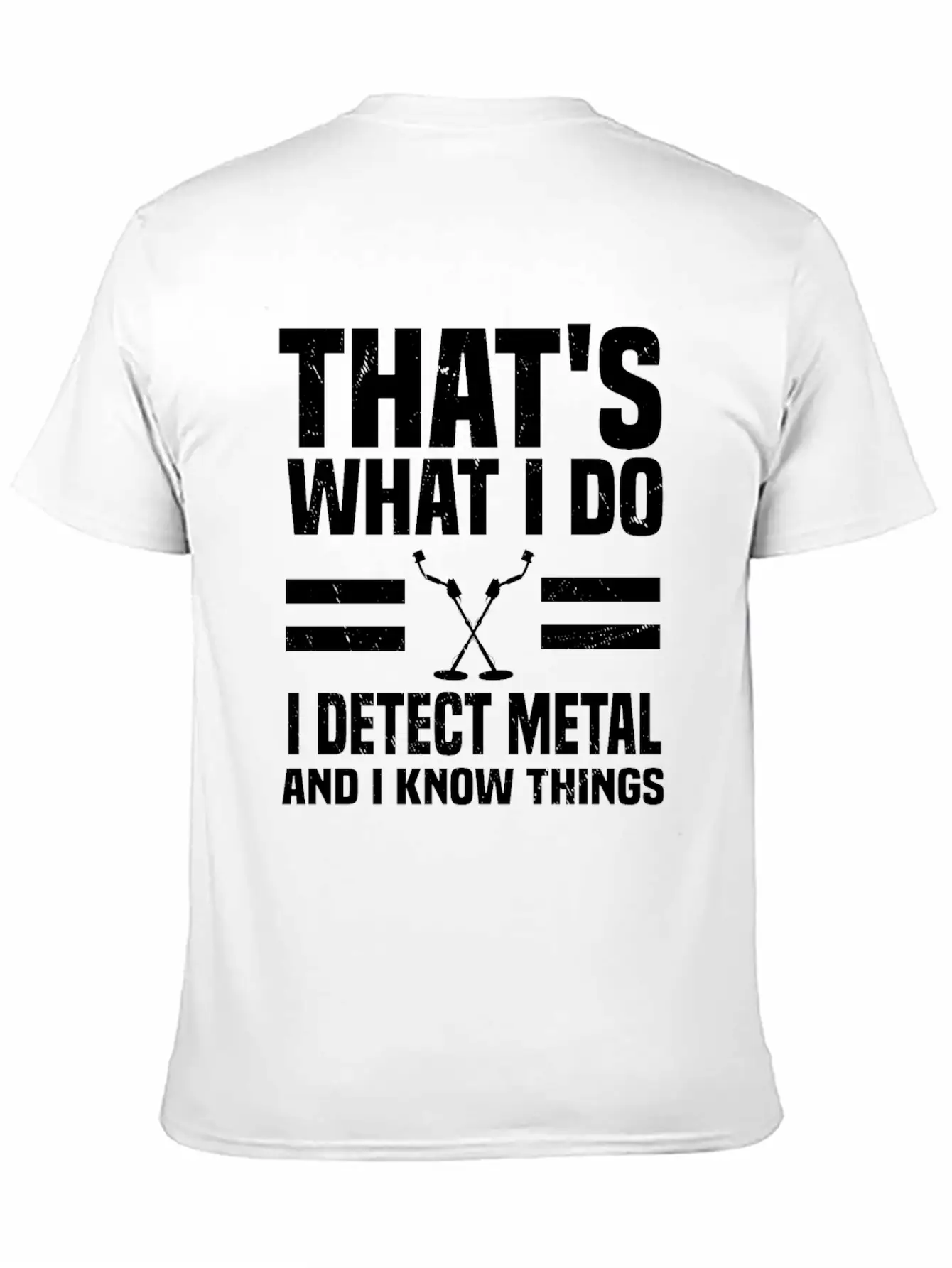 Metal Detecting Basic Graphic T-Shirt – Daily Comfort In Soft Cotton
