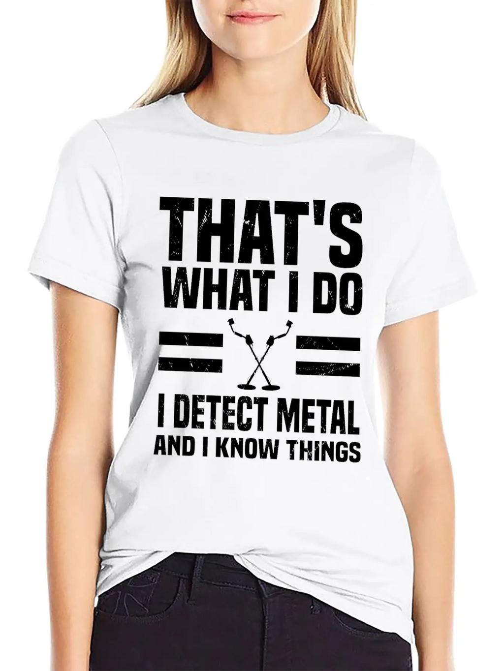 Metal Detecting Basic Graphic T-Shirt – Daily Comfort In Soft Cotton