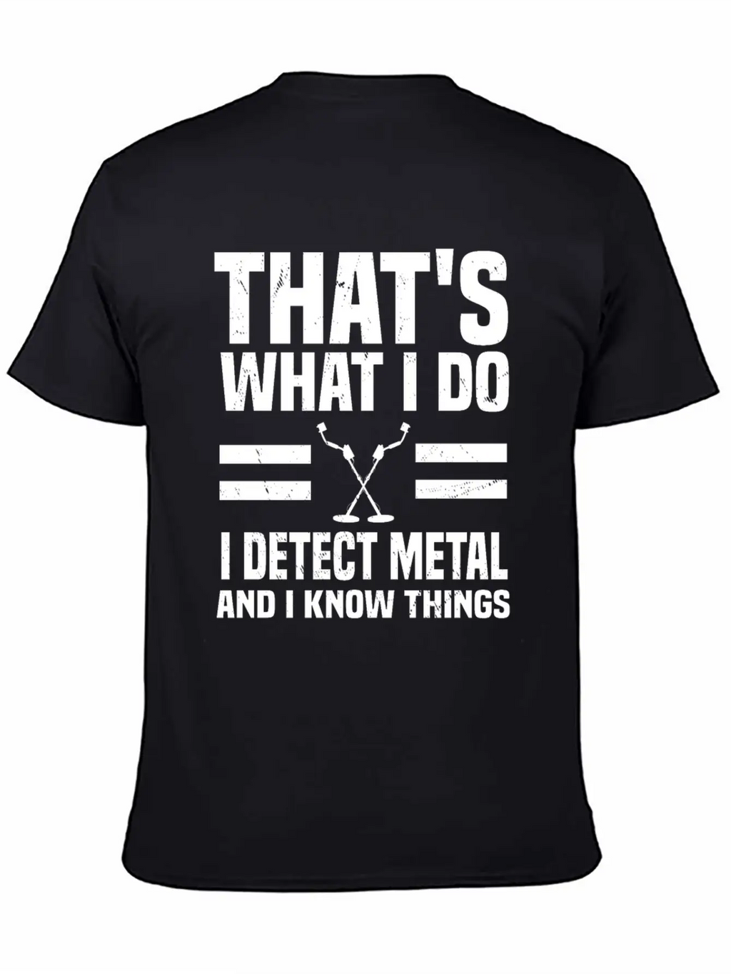 Metal Detecting Basic Graphic T-Shirt – Daily Comfort In Soft Cotton