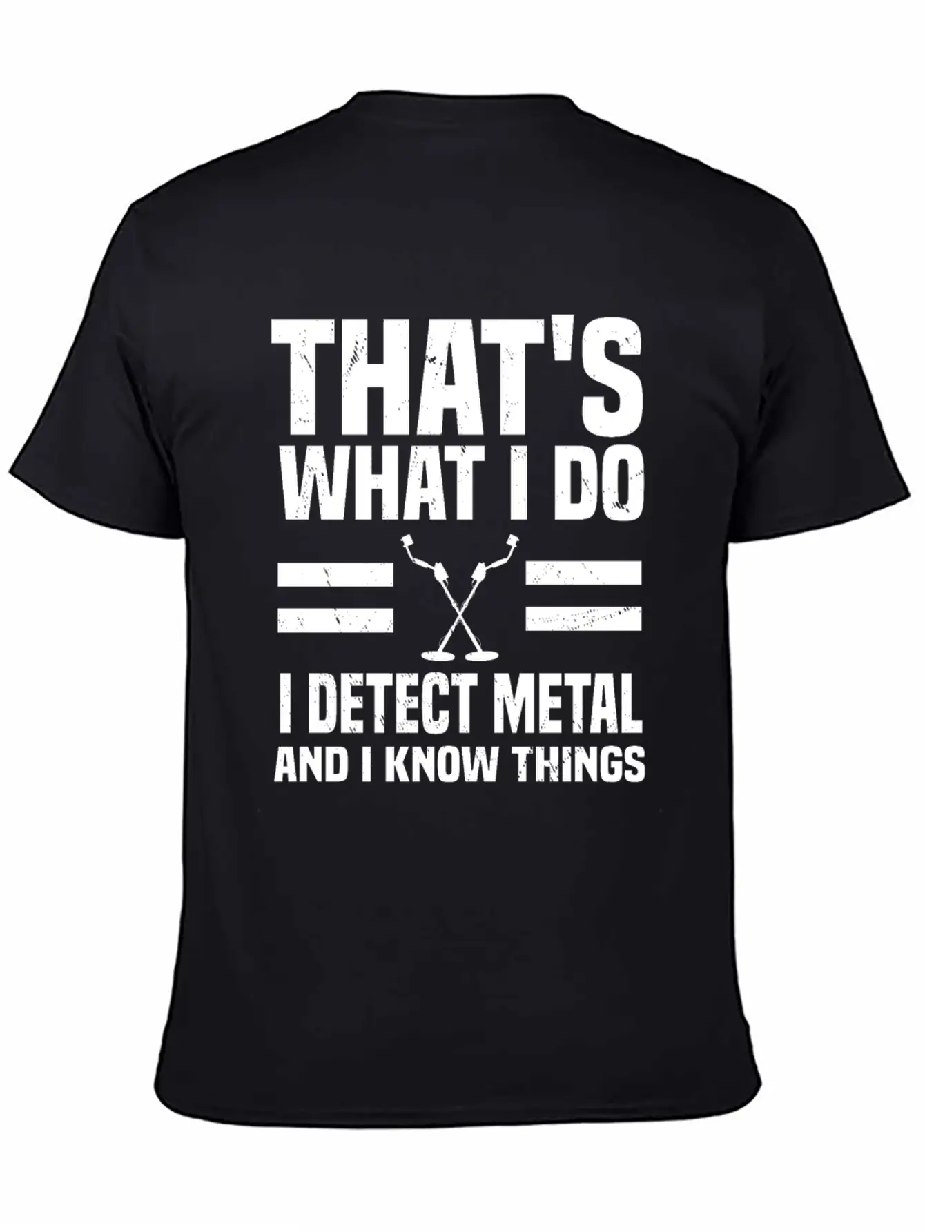 Metal Detecting Basic Graphic T-Shirt – Daily Comfort In Soft Cotton