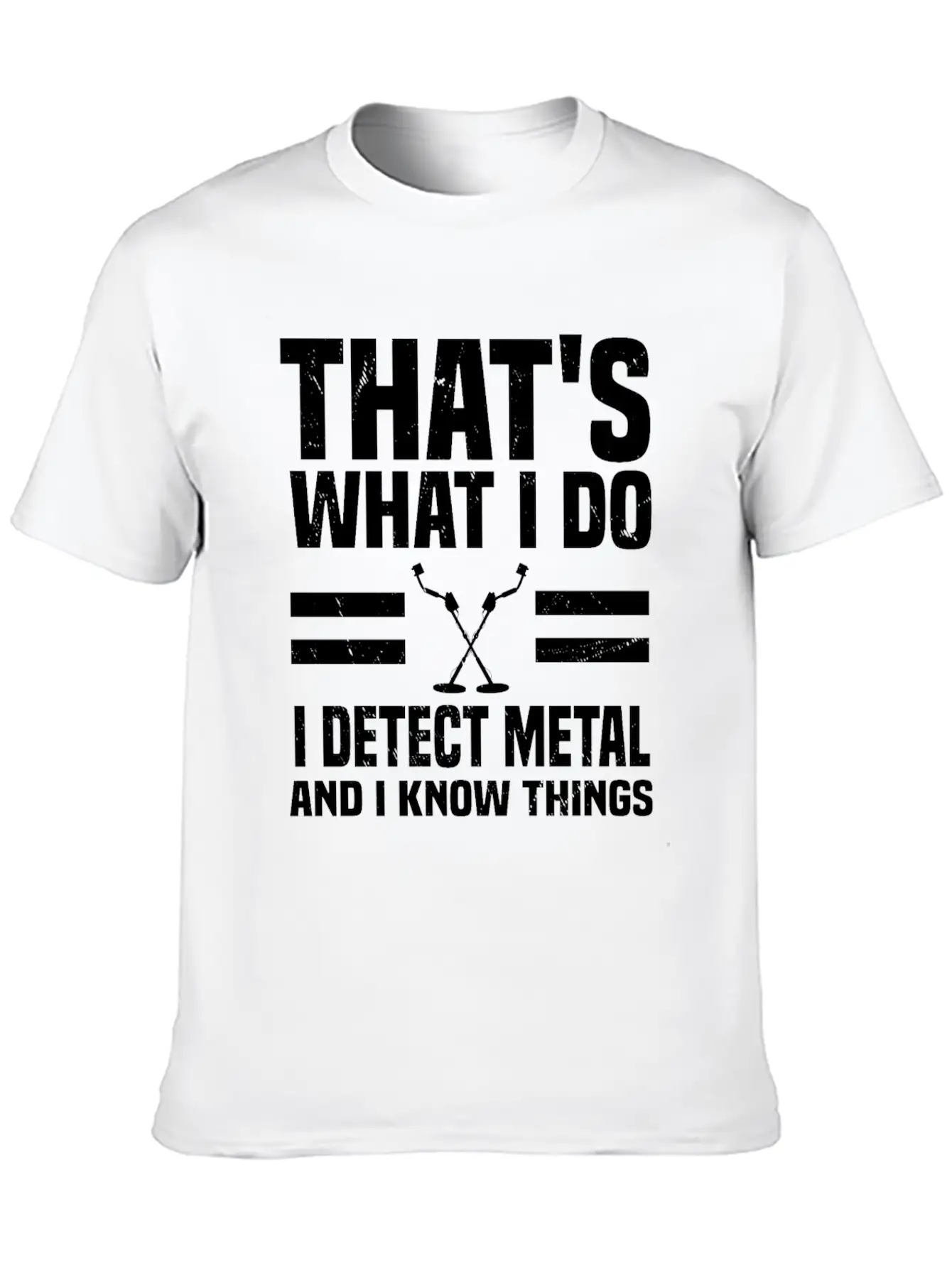 Metal Detecting Basic Graphic T-Shirt – Daily Comfort In Soft Cotton