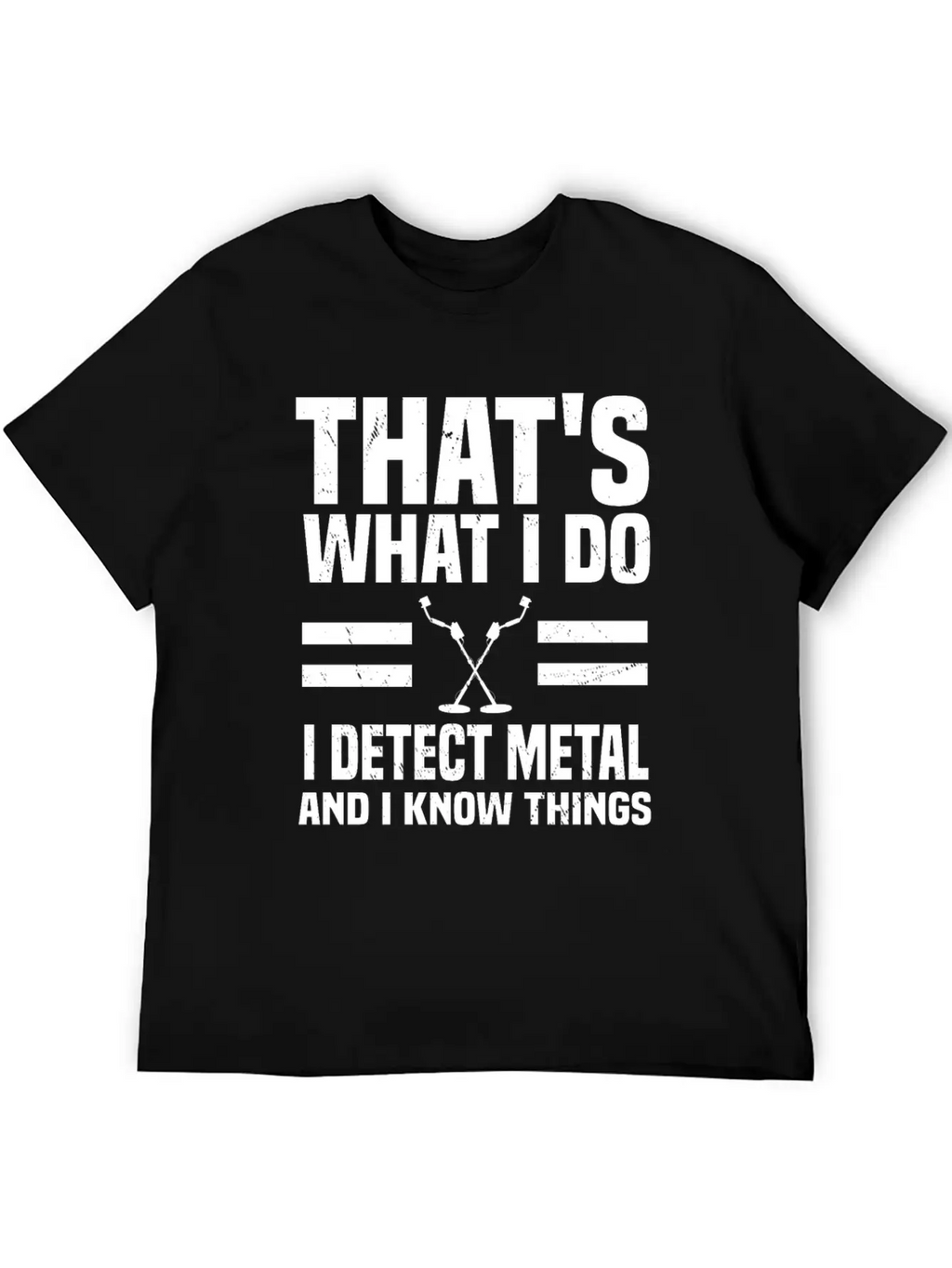 Metal Detecting Basic Graphic T-Shirt – Daily Comfort In Soft Cotton
