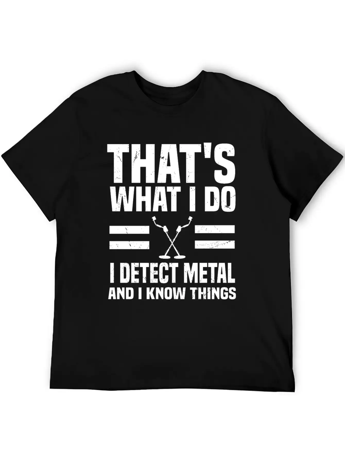 Metal Detecting Basic Graphic T-Shirt – Daily Comfort In Soft Cotton