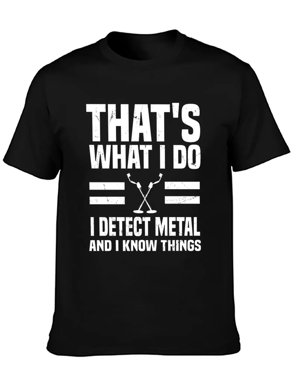 Metal Detecting Basic Graphic T-Shirt – Daily Comfort In Soft Cotton