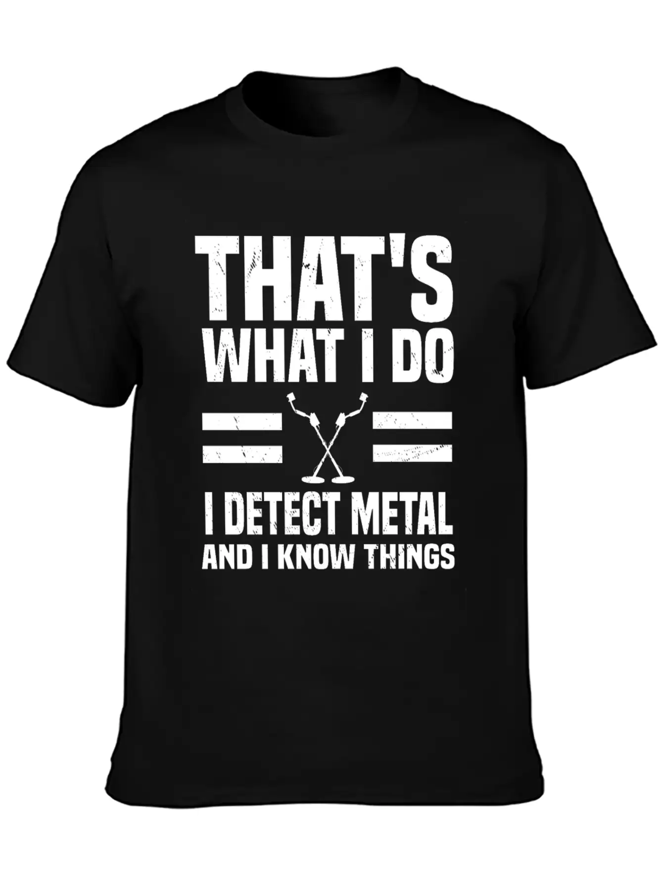 Metal Detecting Basic Graphic T-Shirt – Daily Comfort In Soft Cotton
