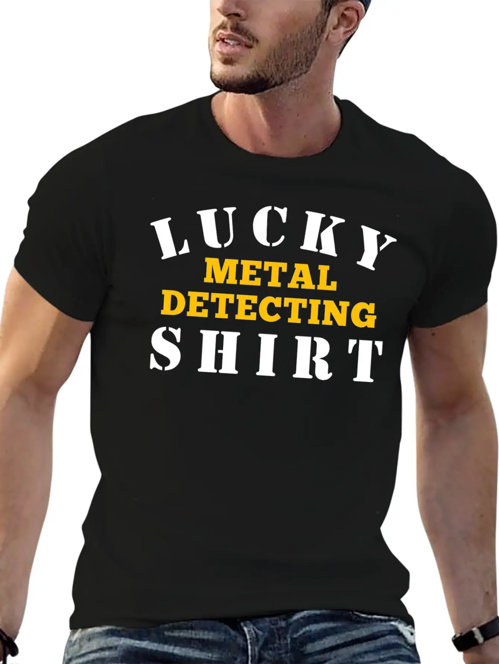 Metal Detector Lucky Metal Detecting Shirt Timeless Short Sleeve Tee – Comfy And Minimalist Design