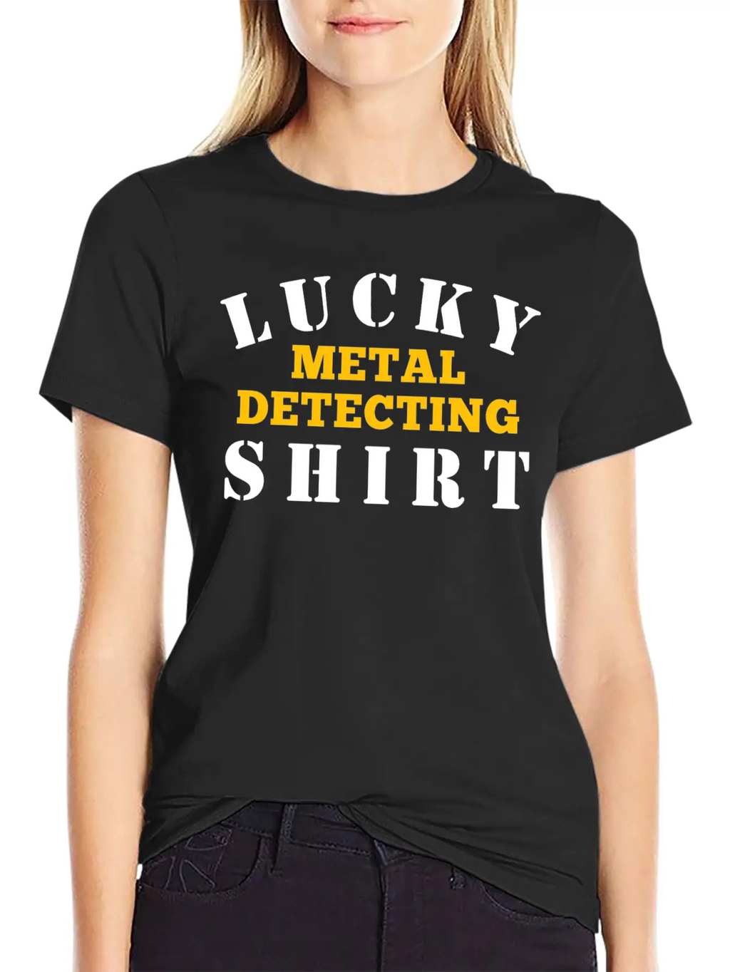 Metal Detector Lucky Metal Detecting Shirt Timeless Short Sleeve Tee – Comfy And Minimalist Design