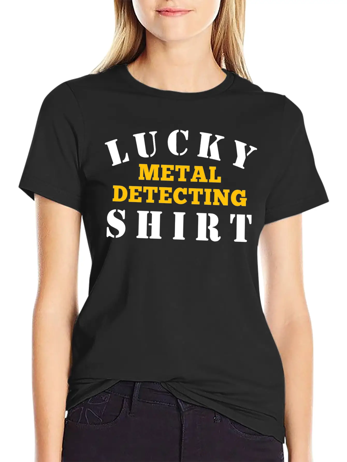 Metal Detector Lucky Metal Detecting Shirt Timeless Short Sleeve Tee – Comfy And Minimalist Design