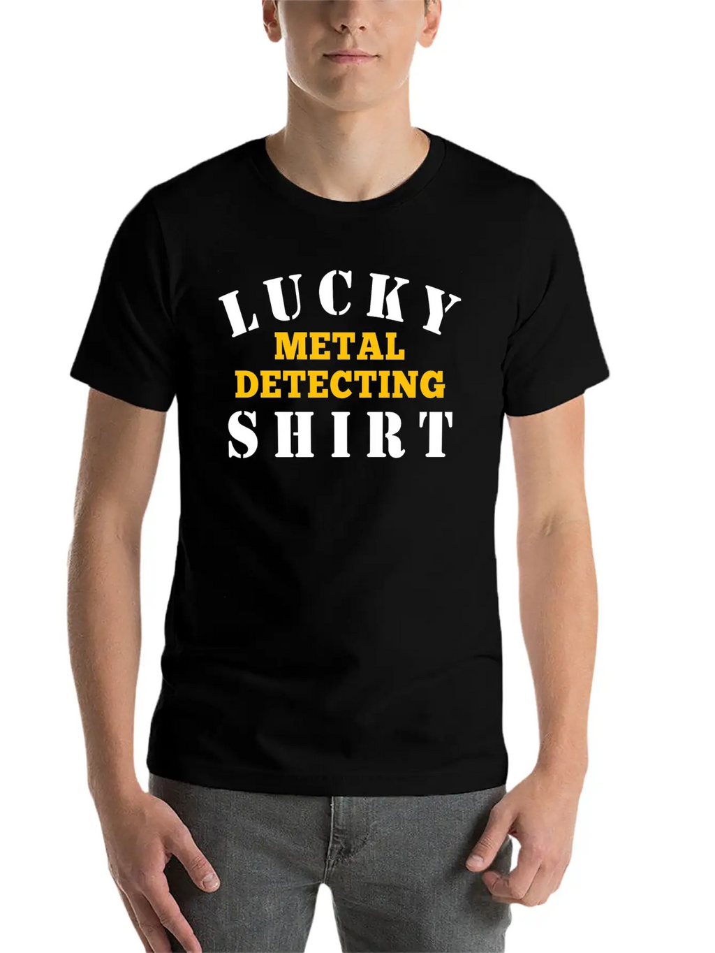 Metal Detector Lucky Metal Detecting Shirt Timeless Short Sleeve Tee – Comfy And Minimalist Design