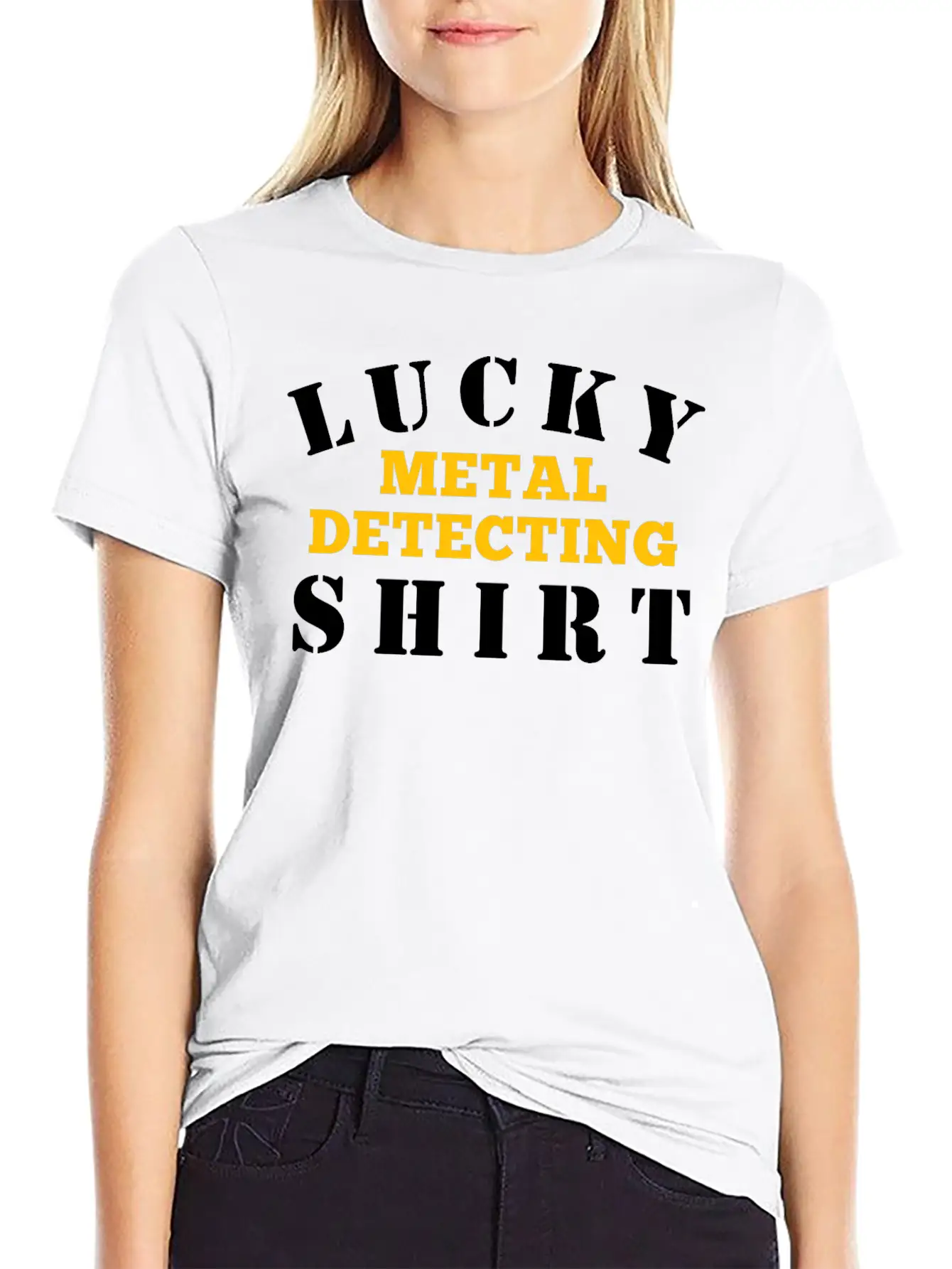 Metal Detector Lucky Metal Detecting Shirt Timeless Short Sleeve Tee – Comfy And Minimalist Design